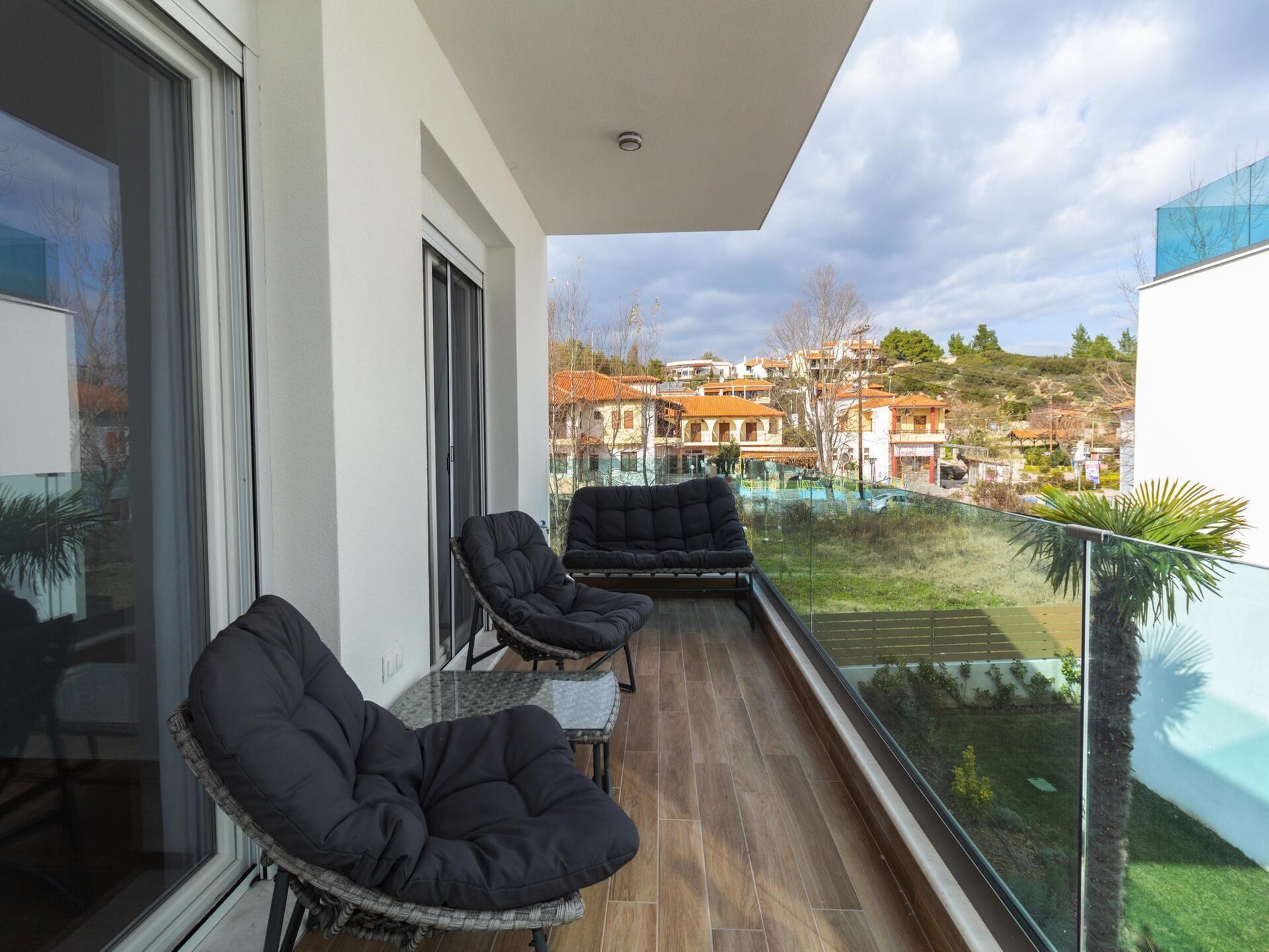 Luxe 4-slaapkamer villa in Ormos Panagias, 400m van zee met zwembad - foto 7