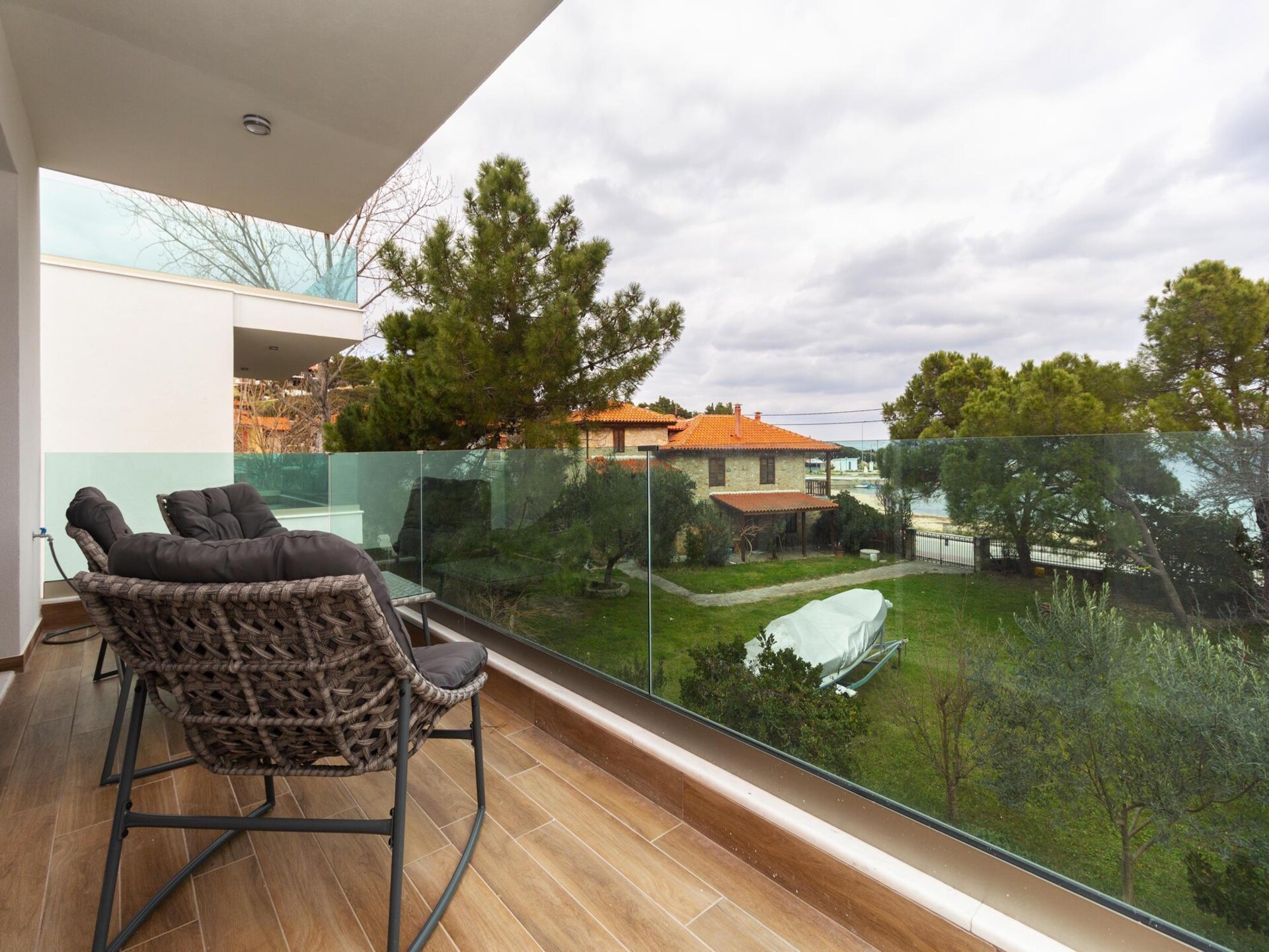 Luxe 4-slaapkamer villa in Ormos Panagias, 400m van zee met zwembad - foto 22