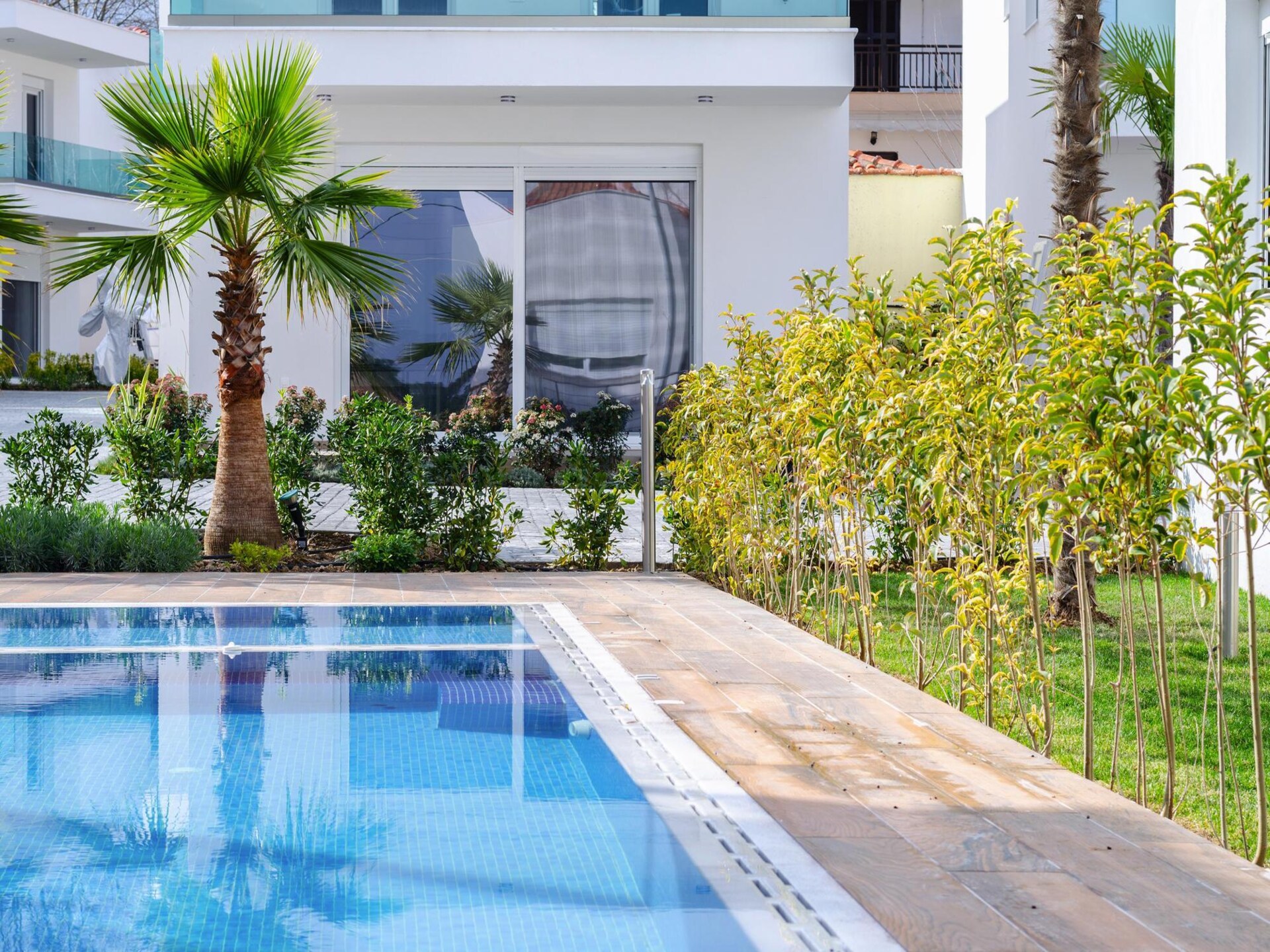 Luxe 4-slaapkamer villa in Ormos Panagias, 400m van zee met zwembad - foto 25