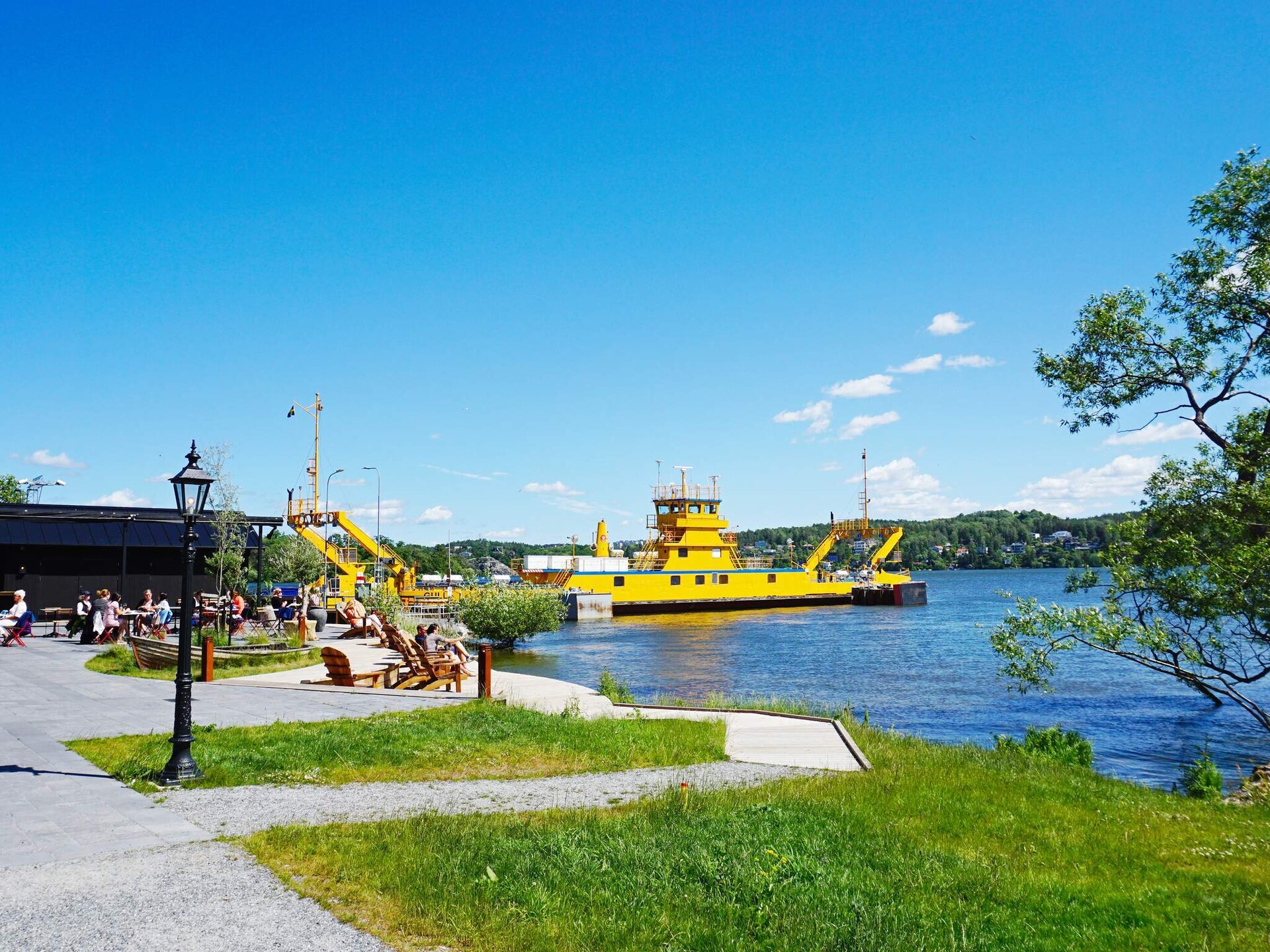 Modern vakantiehuis op Ekerö, 800m van meer en vlakbij golfbaan - foto 14