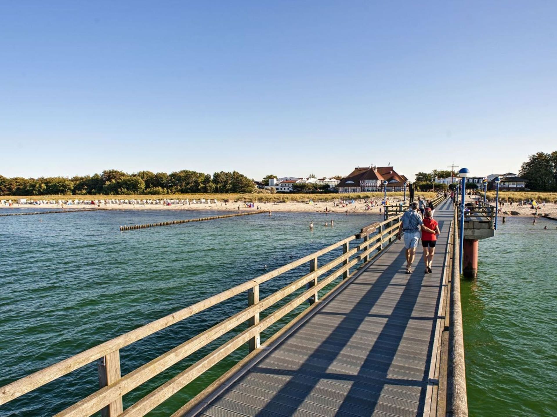 Strandappartement op de bovenste verdieping, 150m van de Oostzee in Zingst - foto 12