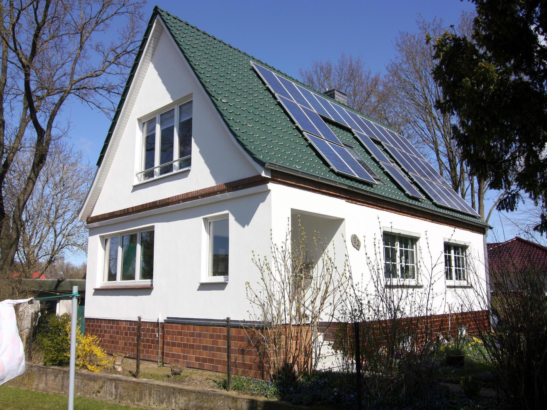 Rustiek appartement met grote tuin in Mallentin, nabij Lübeck en de Oostzee - foto 1