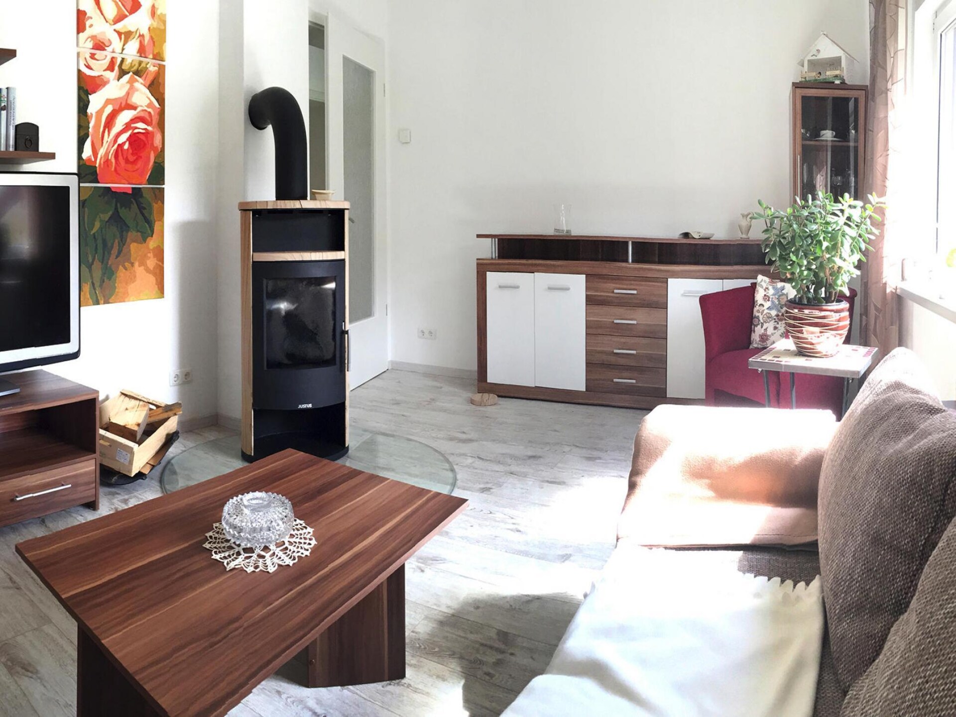 Ruim appartement aan de bosrand met sauna, vlakbij de Rennsteig - foto 3