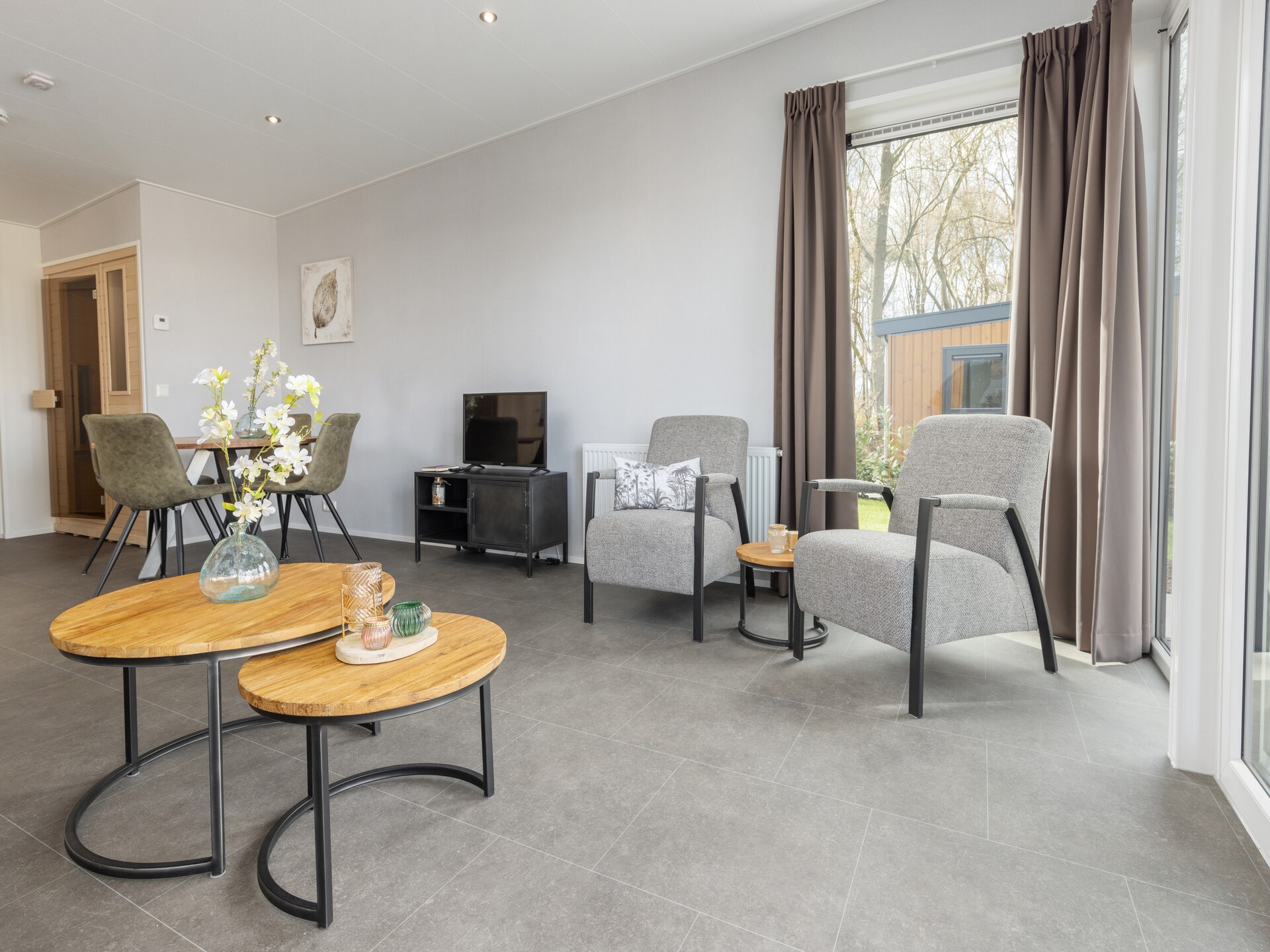 Moderne lodge met privé-infraroodsauna en tuin in Hoge Hexel - foto 13
