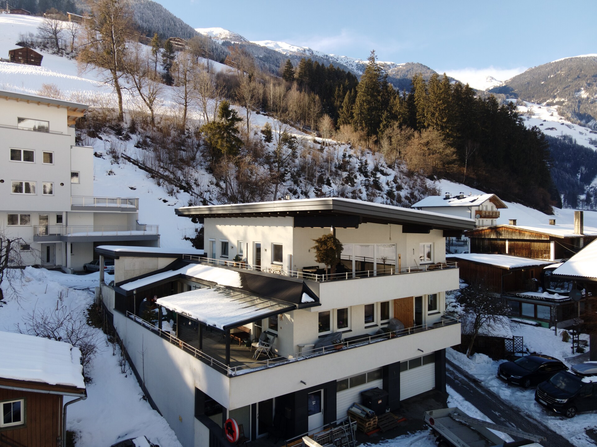 Ferienwohnung Daniela: Gezellig appartement op 20m van de skilift in Hippach - foto 18