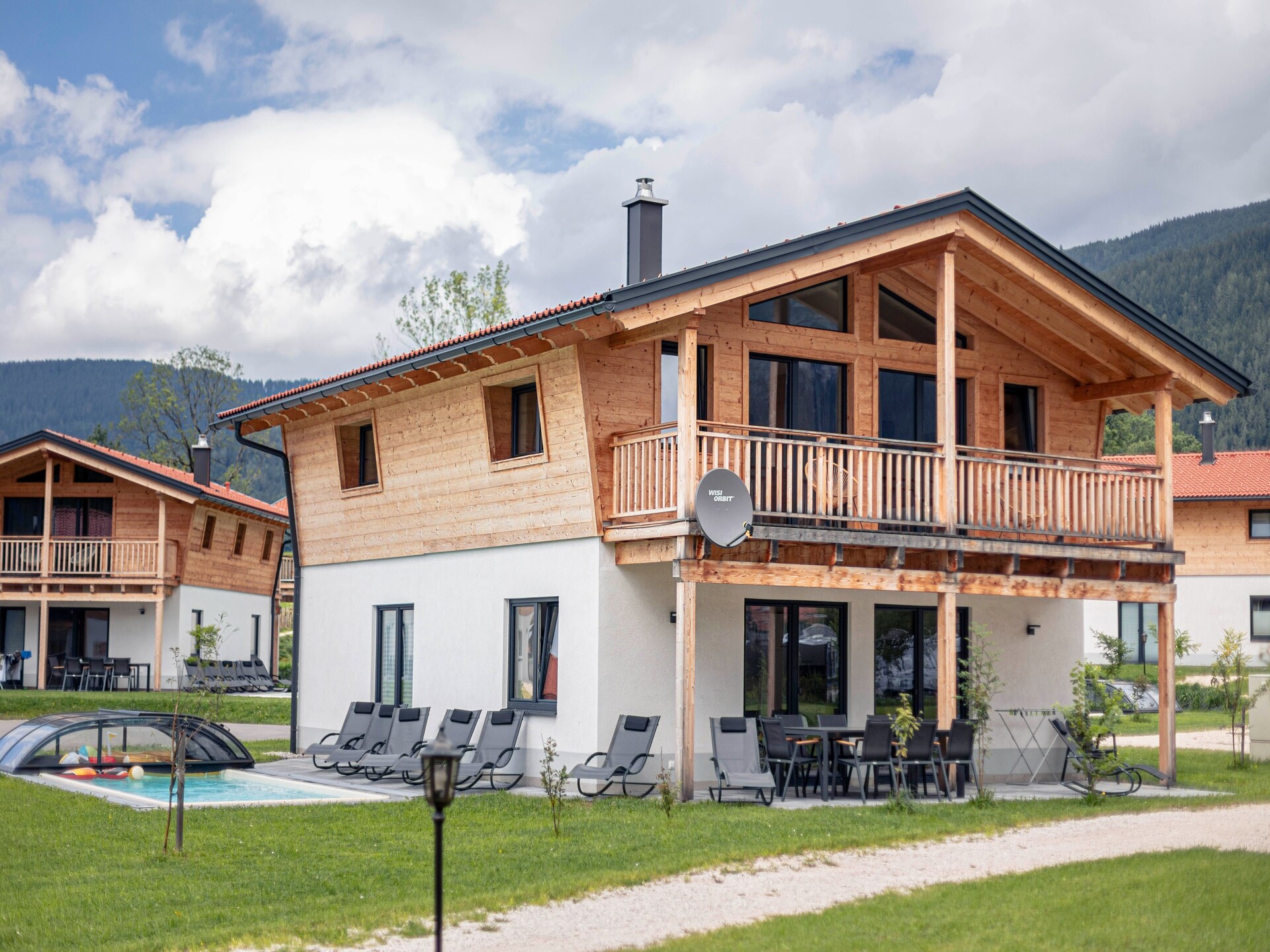 Luxe chalet in Inzell met privézwembad, sauna en Alpenpanorama voor 6 personen - foto 5