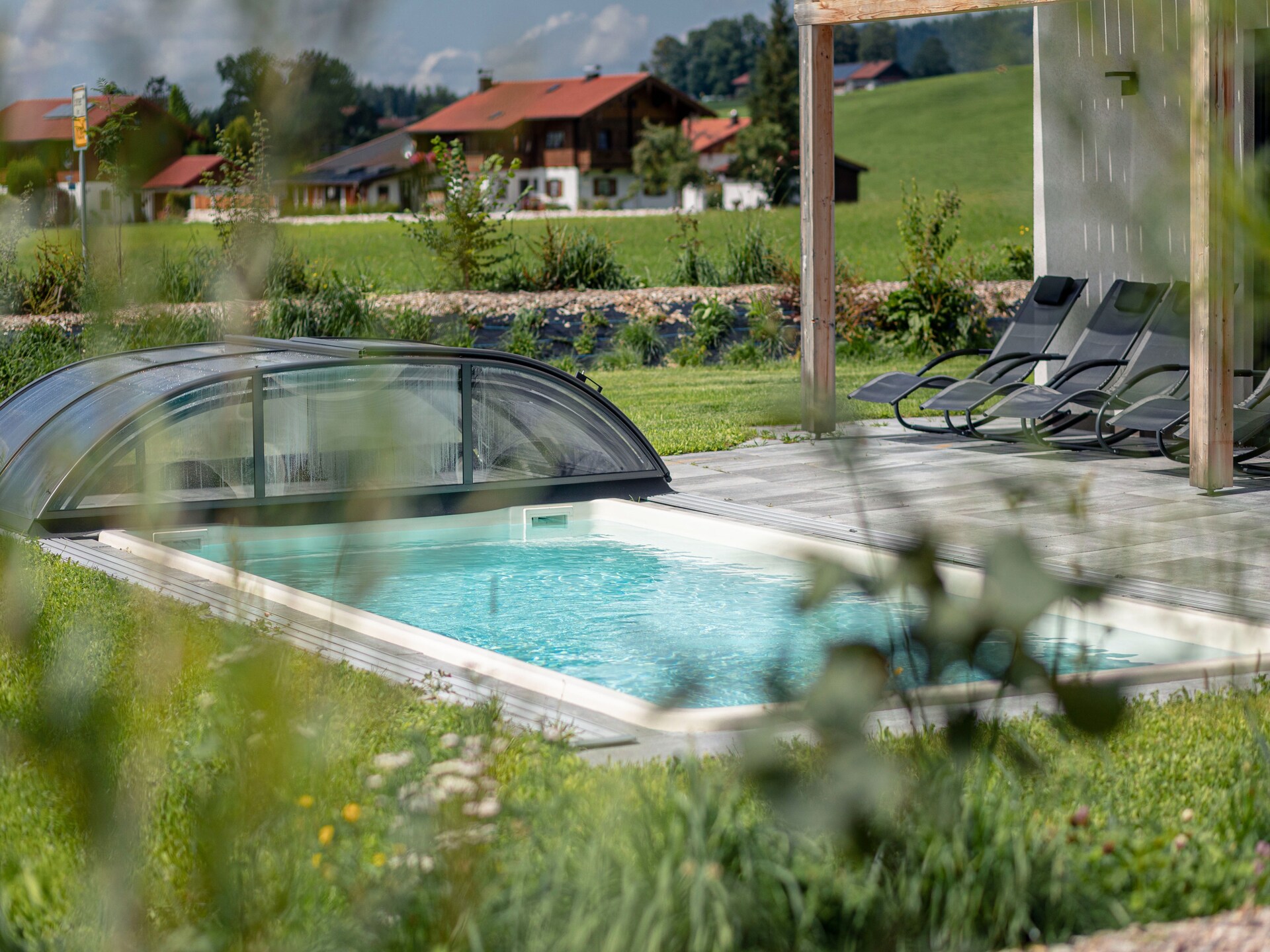 Luxe chalet in Inzell met privézwembad, sauna en Alpenpanorama voor 6 personen - foto 16