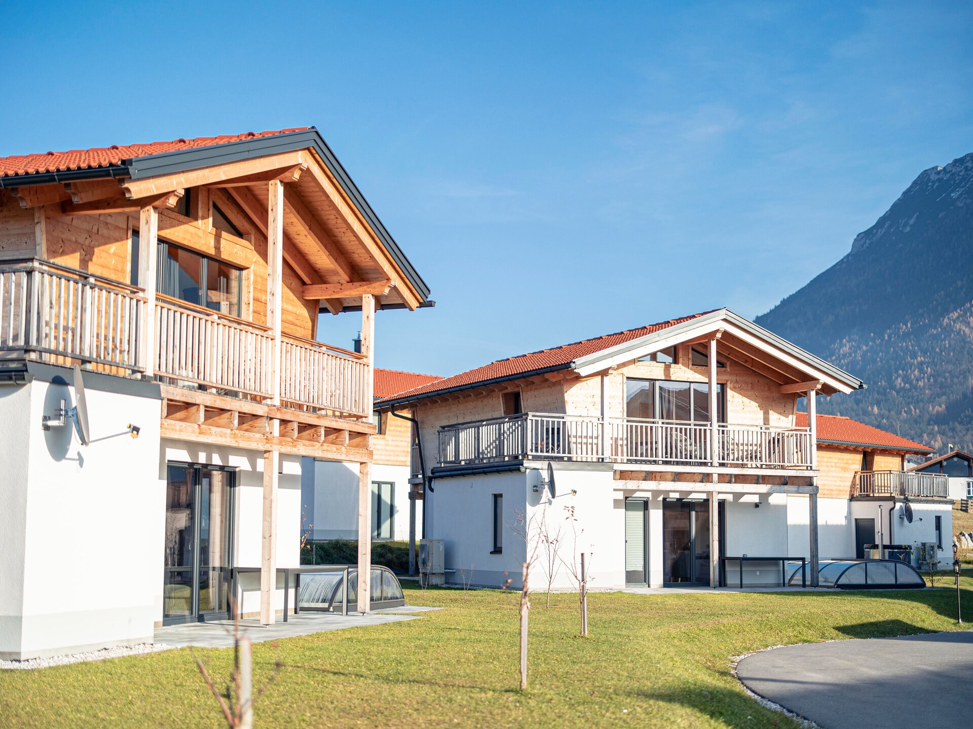 Luxe chalet in Inzell met privézwembad, sauna en Alpenpanorama voor 6 personen - foto 12