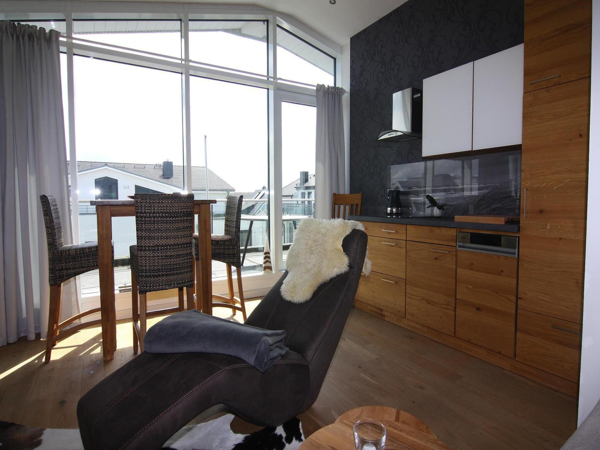 4-persoons appartement aan zee in Börgerende met zeezicht - foto 4
