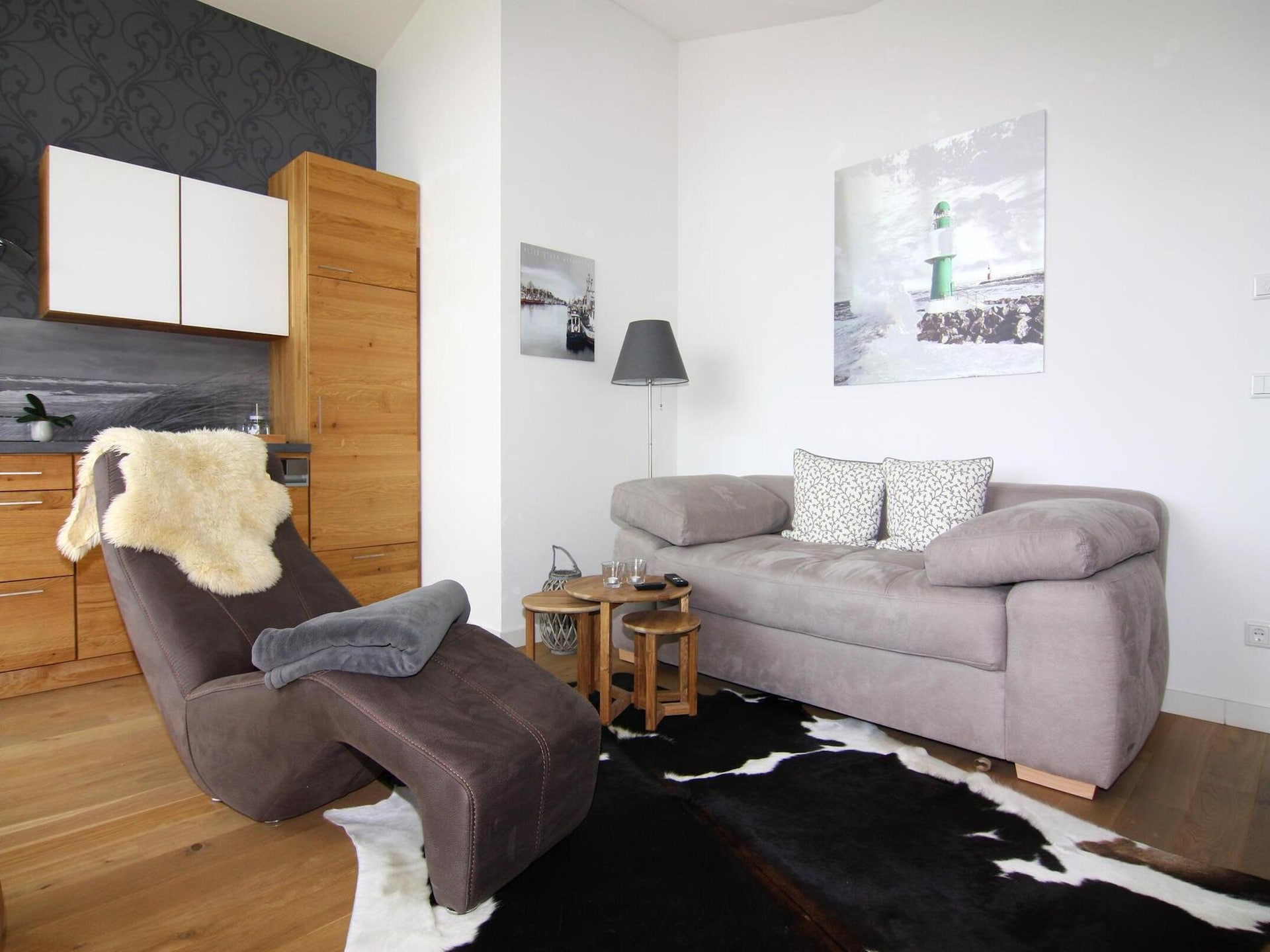 4-persoons appartement aan zee in Börgerende met zeezicht - foto 3