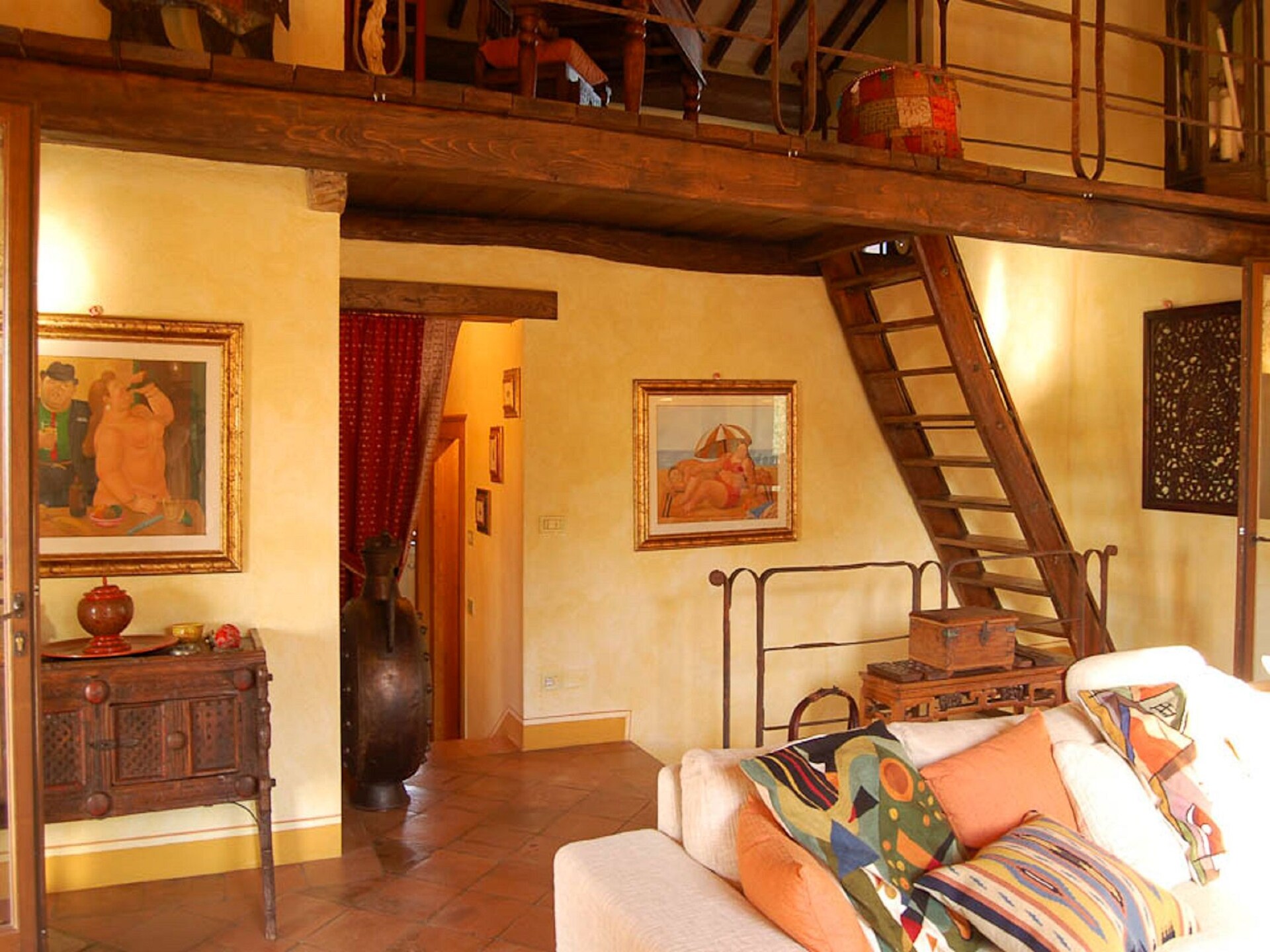 Ruim Toscaans vakantiehuis met privézwembad, sauna en jacuzzi in Seggiano - foto 9