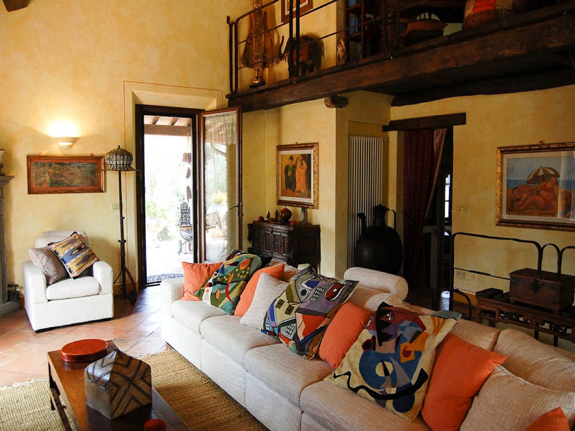 Ruim Toscaans vakantiehuis met privézwembad, sauna en jacuzzi in Seggiano - foto 12