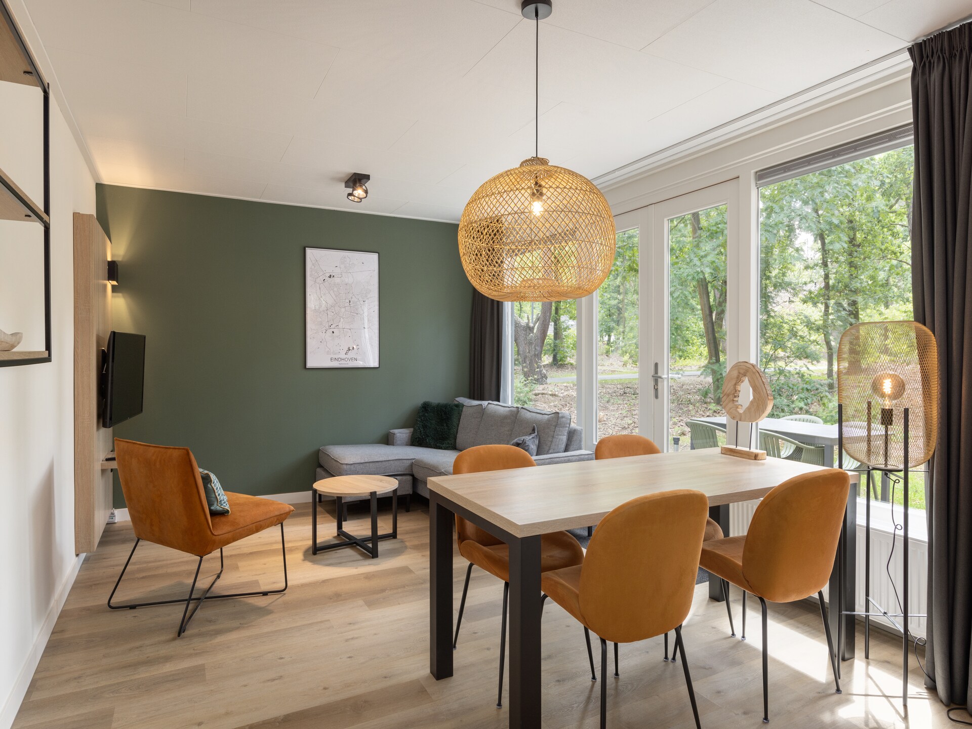 Vrijstaande bungalow aan de rand van het bos op rustig vakantiepark in De Peel - foto 3
