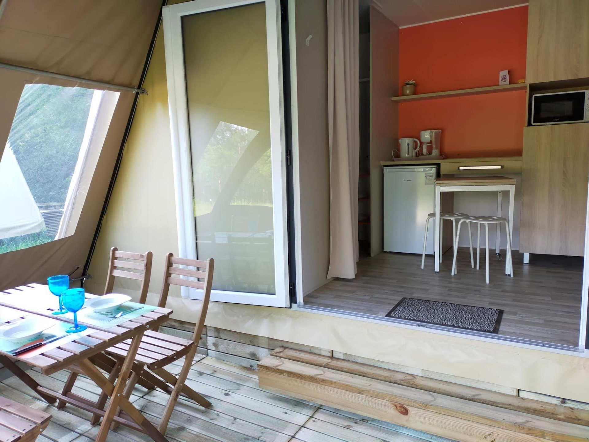4-persoons tentlodge met kitchenette in Olloy-sur-Viroin - foto 9