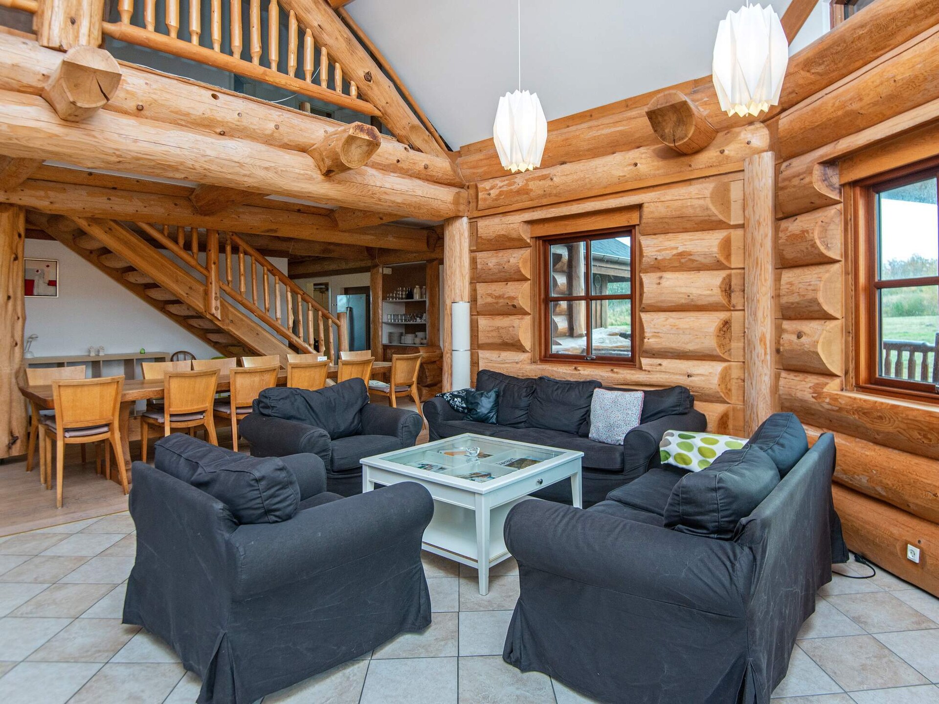 Ruim Canadees blokhut vakantiehuis voor 12 personen op Lübker Golf & Spa Resort - foto 2