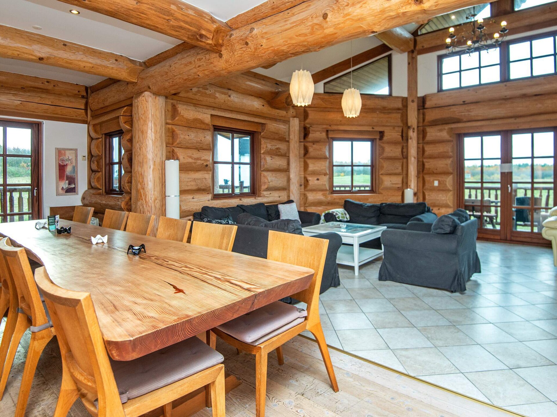 Ruim Canadees blokhut vakantiehuis voor 12 personen op Lübker Golf & Spa Resort - foto 12