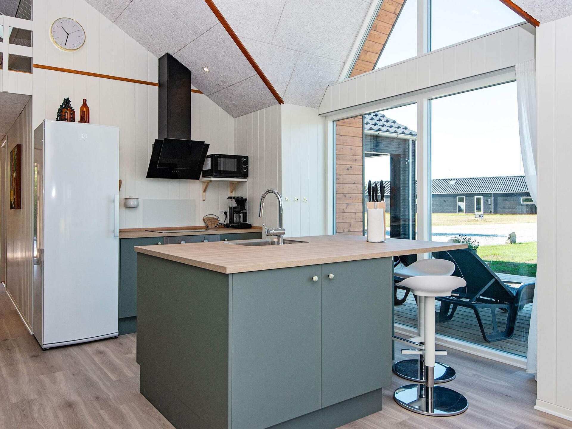 Op 300 m van het meer: Modern vakantiehuis in Ansager voor 12 personen - foto 13