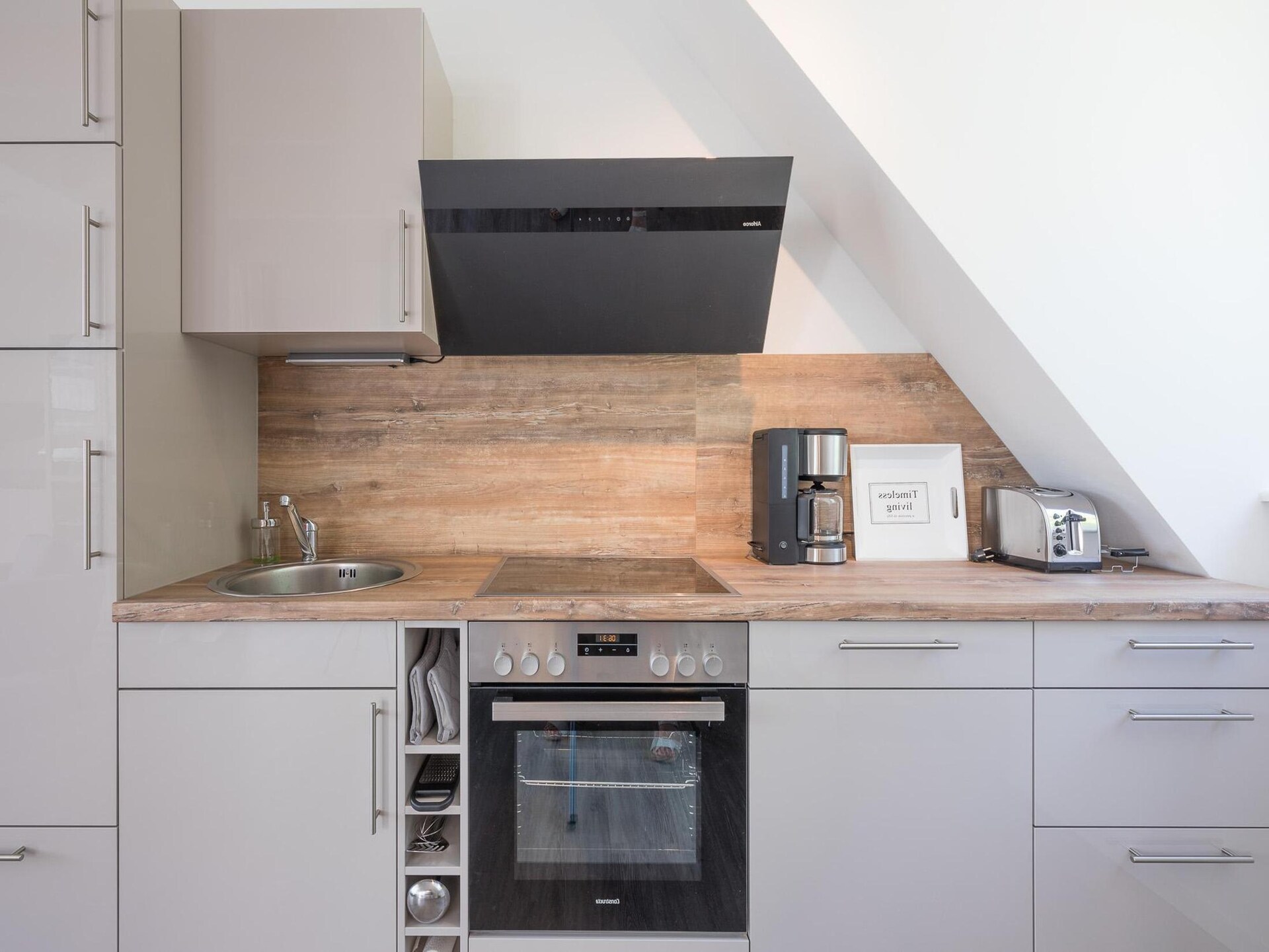 Appartement am Torhaus: Stijlvol verblijf aan het kasteelpark in Husum - foto 5