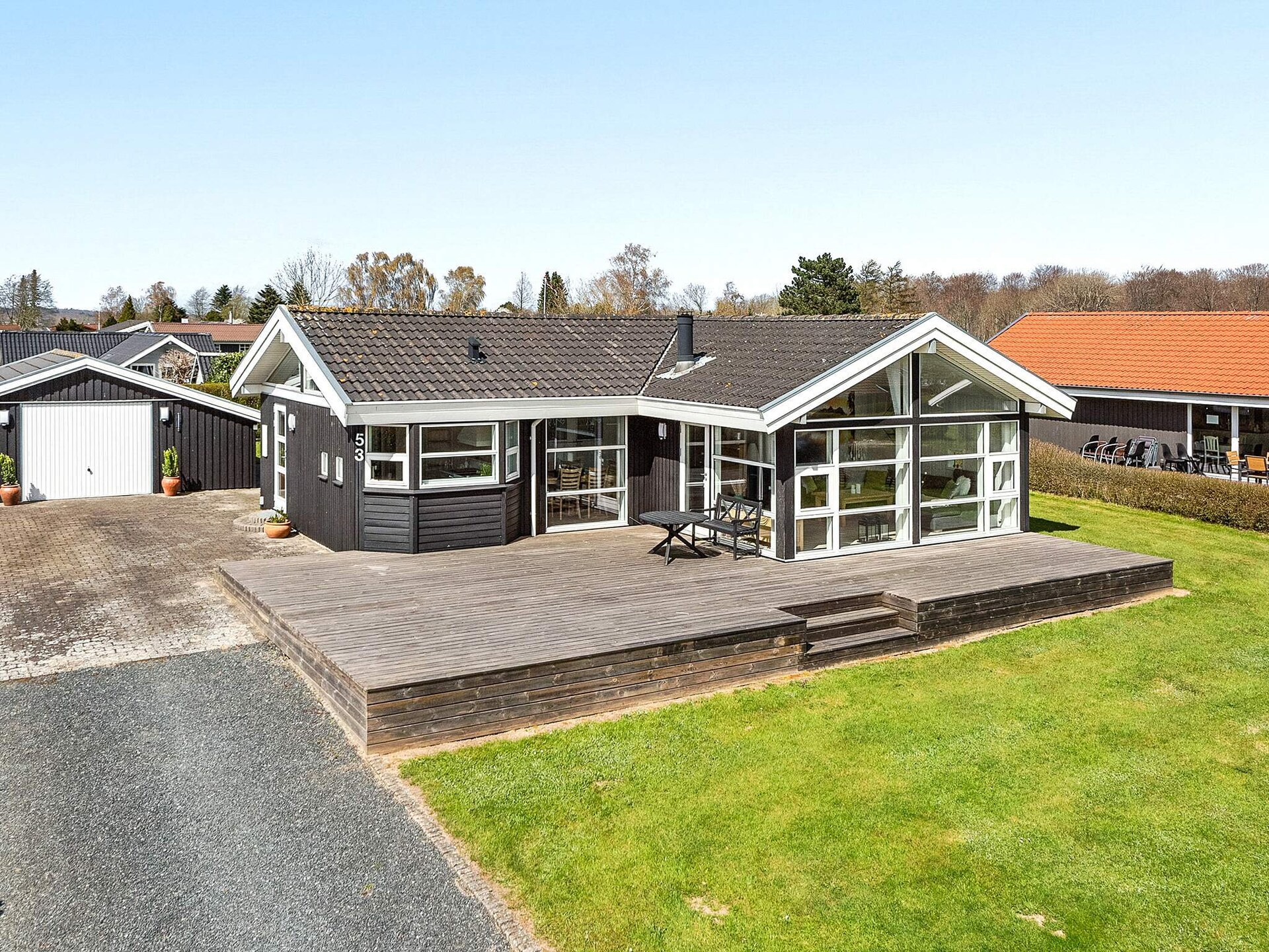 Licht vakantiehuis met panoramisch uitzicht op de Flensburger Förde - foto 1