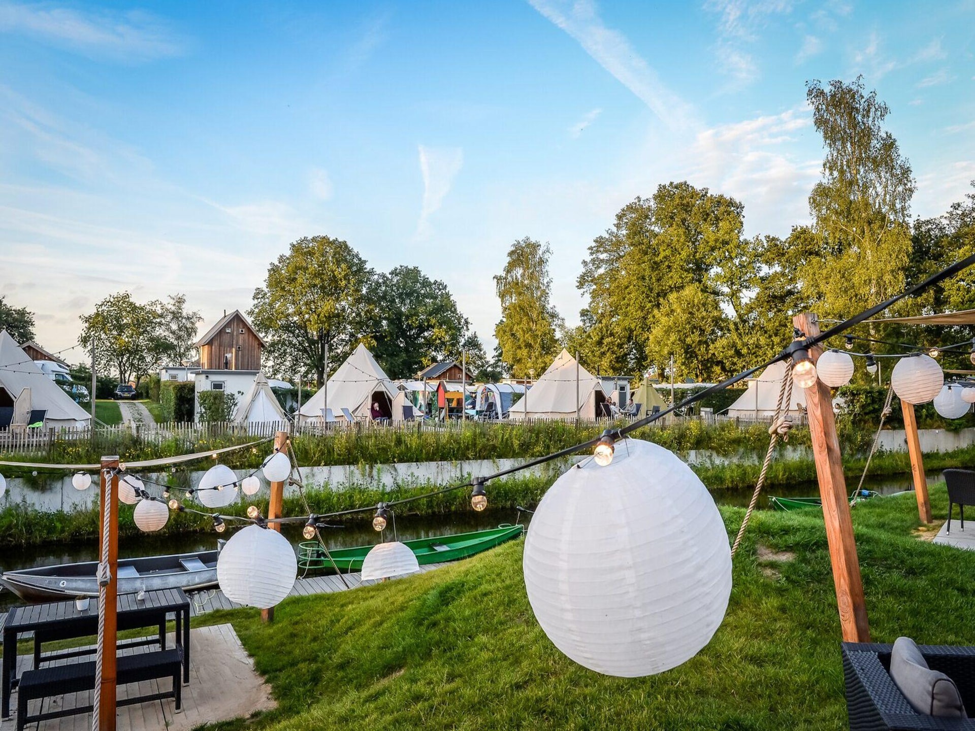 Wellness glamping aan de rivier de Regge in Zuna - foto 13