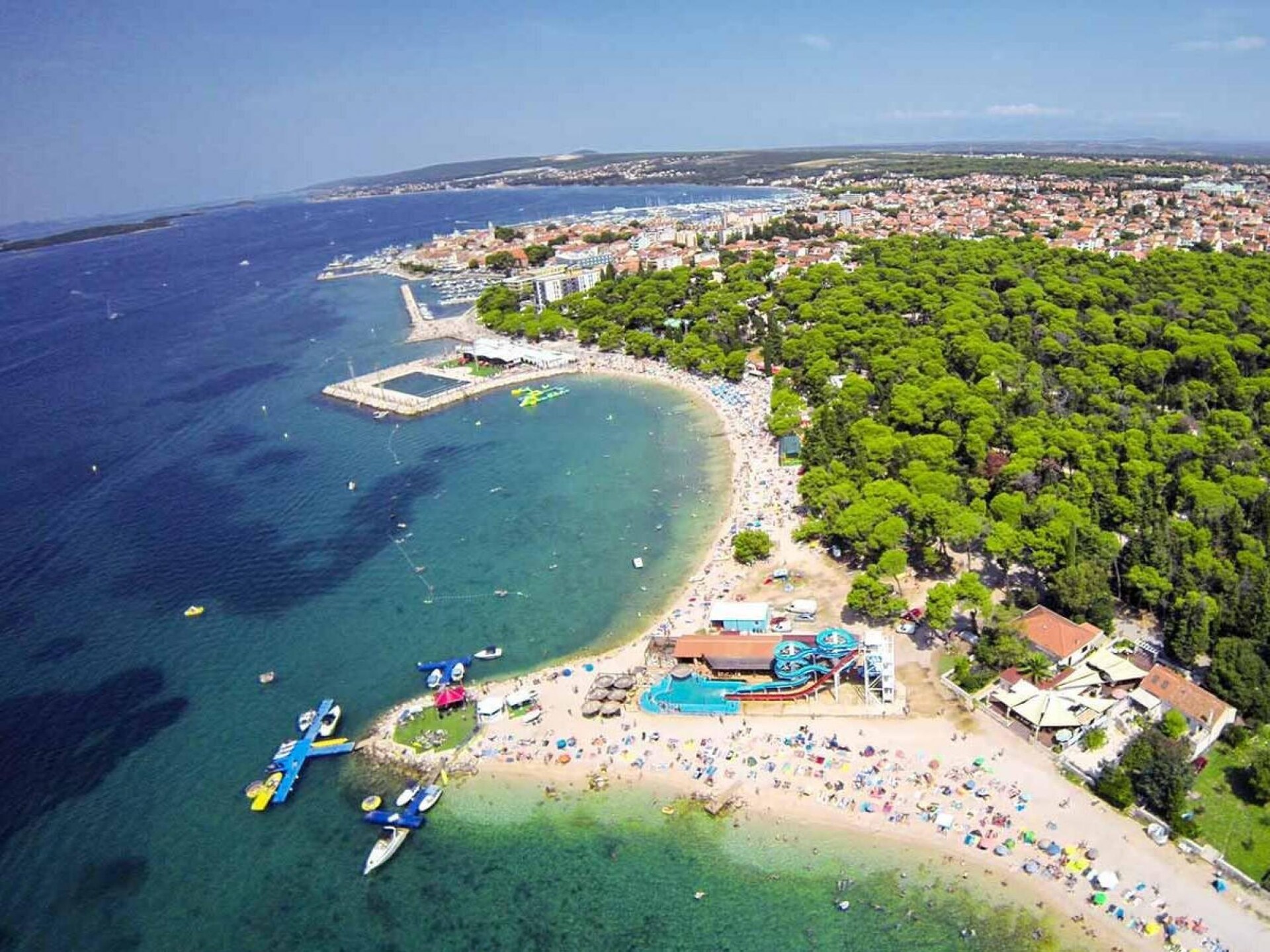 Ruim appartement voor 8 personen met zwembad nabij Biograd - foto 29