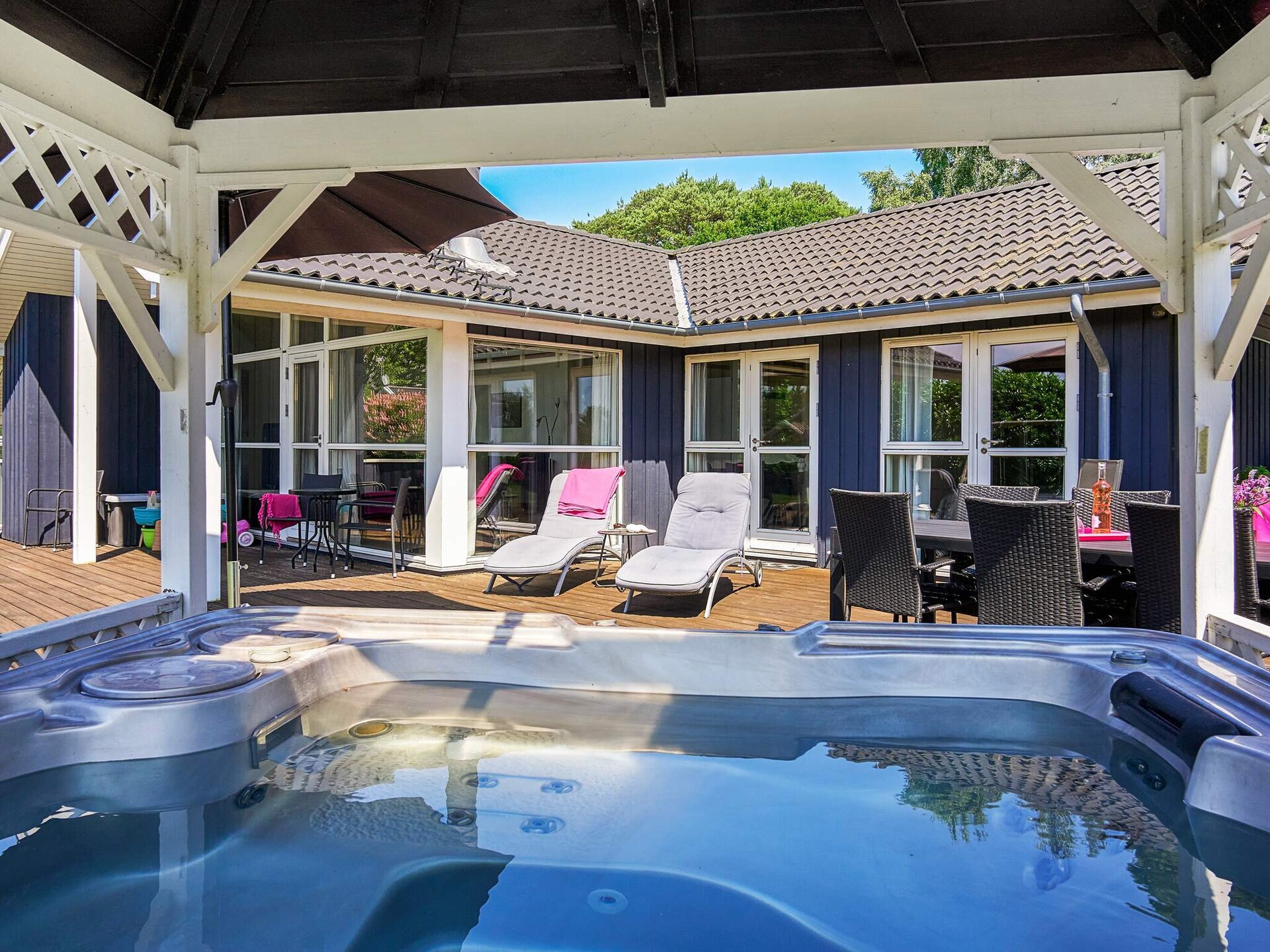Luxe vakantiehuis met whirlpool op 400m van Balka Strand, Bornholm - foto 6