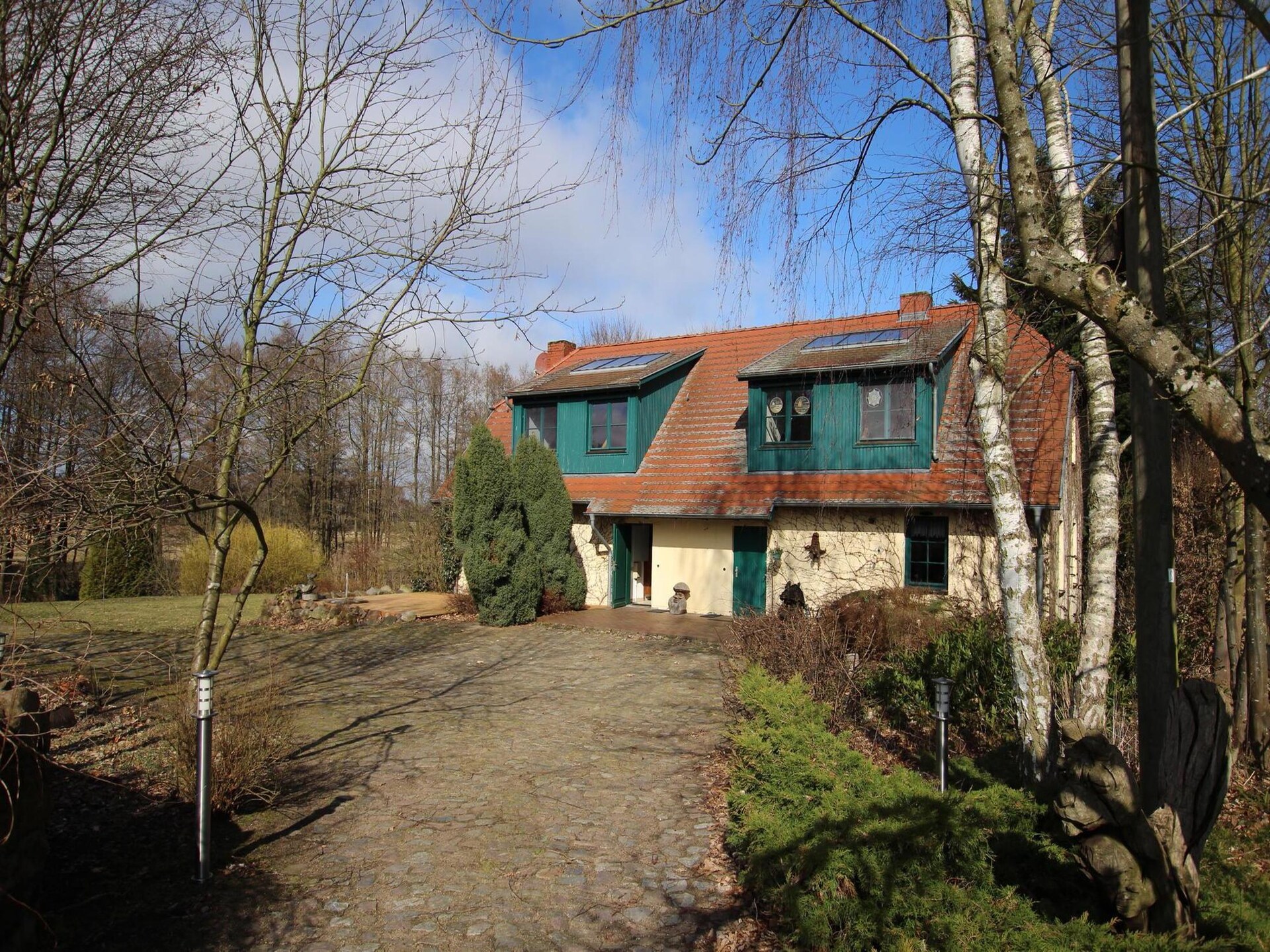 Gerenoveerd vakantiehuis op 150m van de Krakower Obersee met grote tuin - foto 14