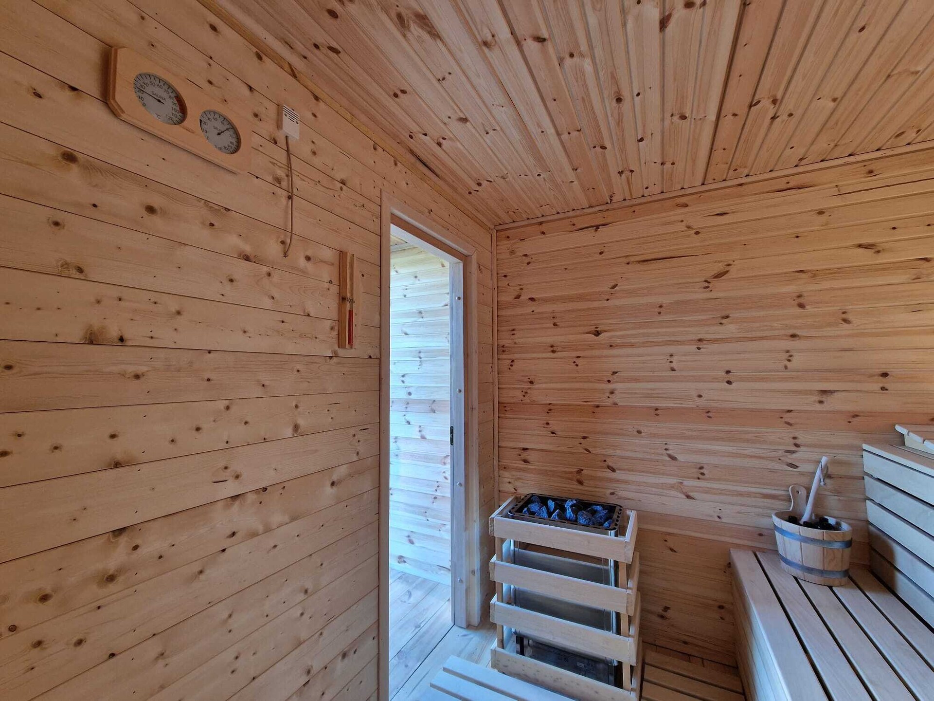 Bosrijke vakantievilla voor 6 bij zee in Rewal met zwembad en sauna - foto 19
