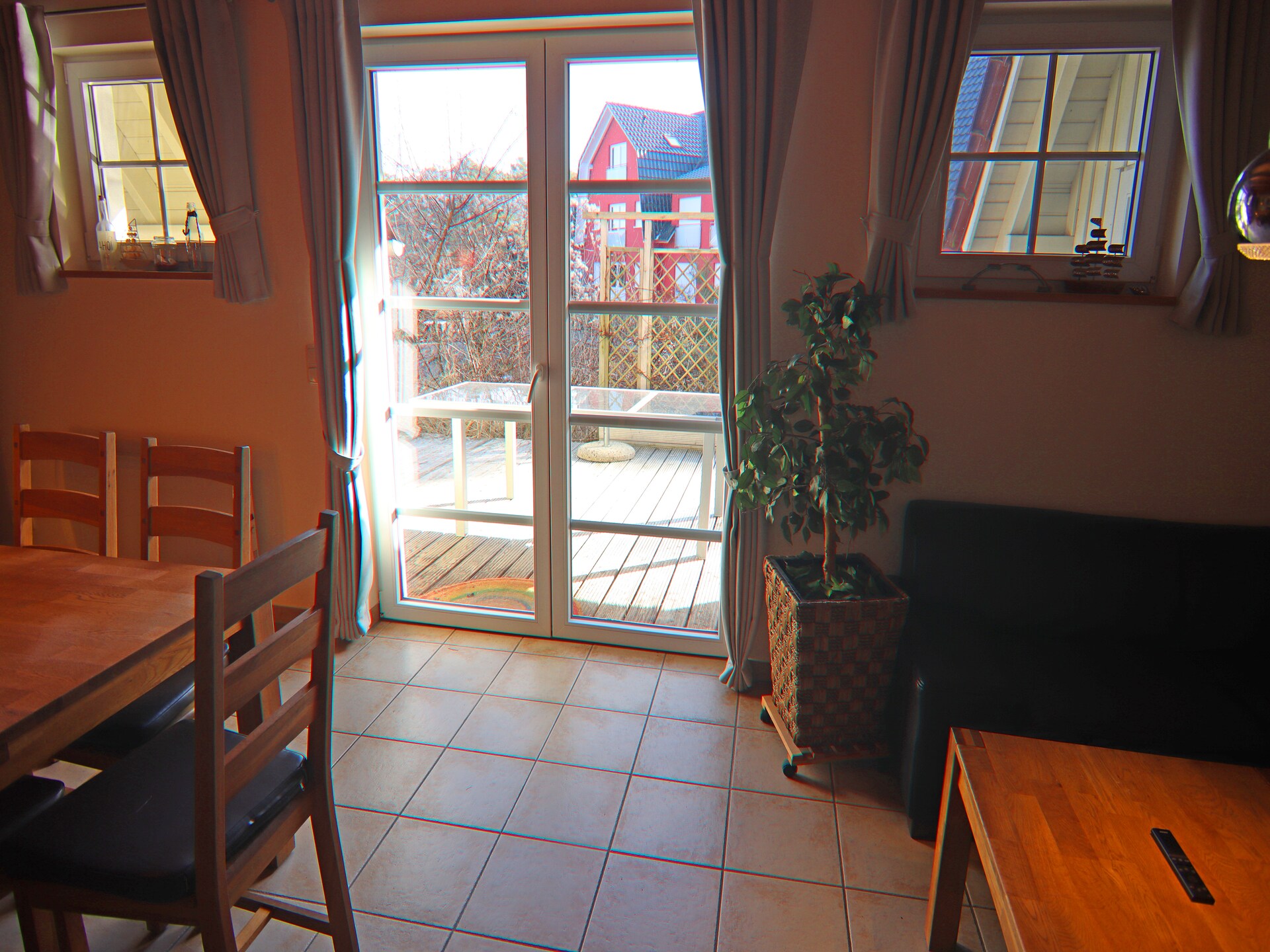 Op 300 m van zee: Ruim appartement in Trassenheide voor 8 personen - foto 12