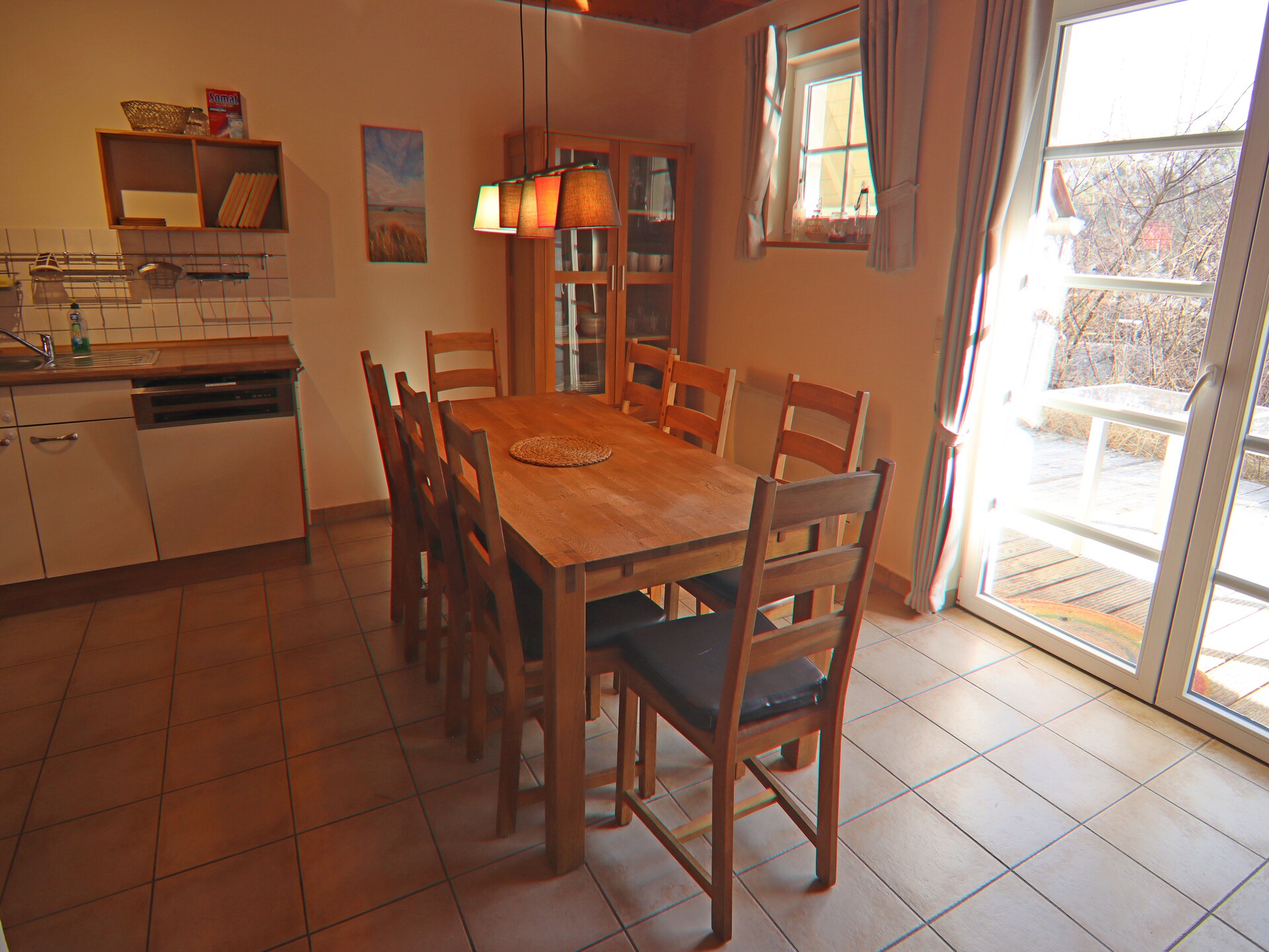 Op 300 m van zee: Ruim appartement in Trassenheide voor 8 personen - foto 15