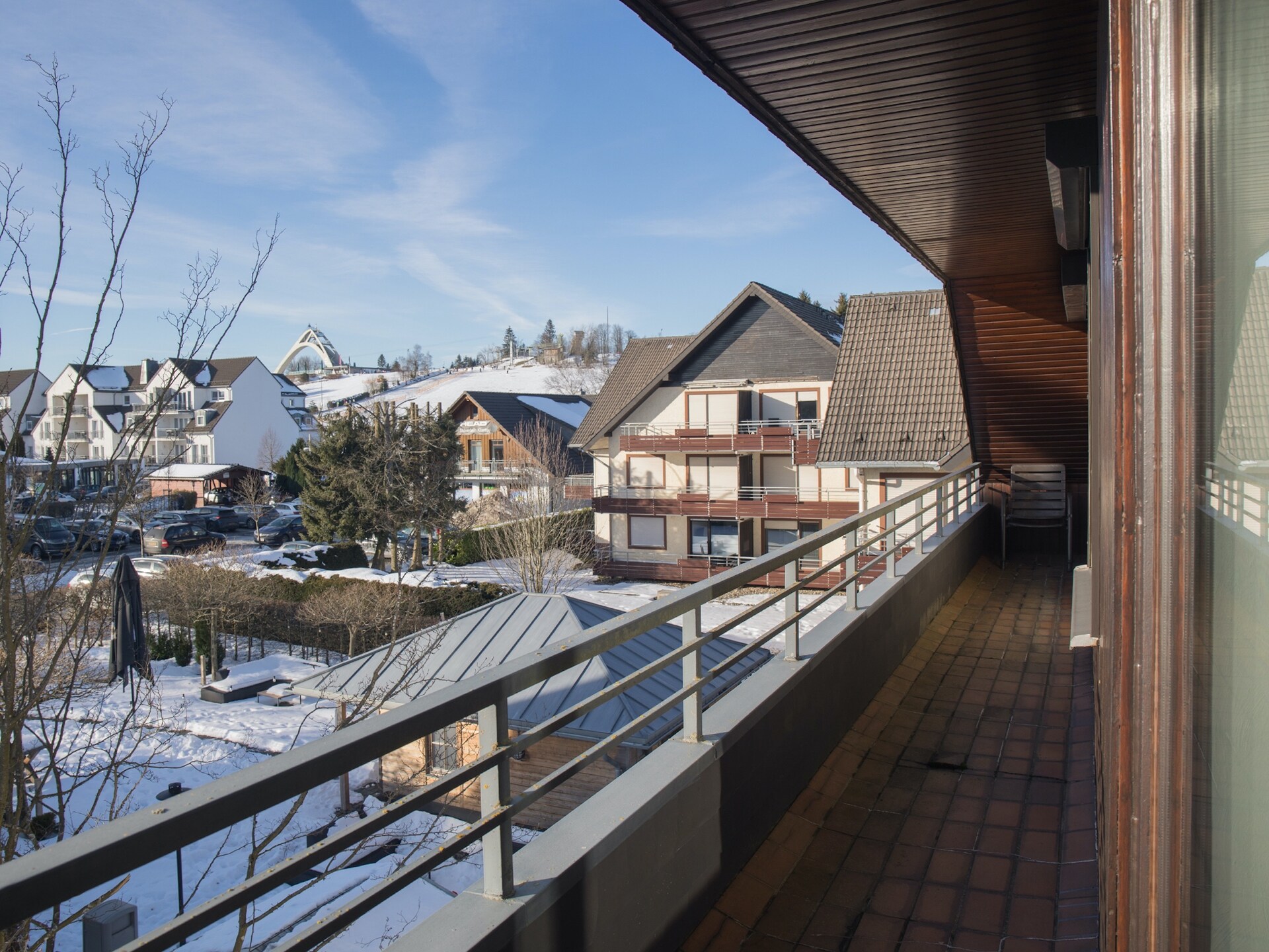 Gezellig appartement aan de piste in Winterberg met balkon en boszicht - foto 15