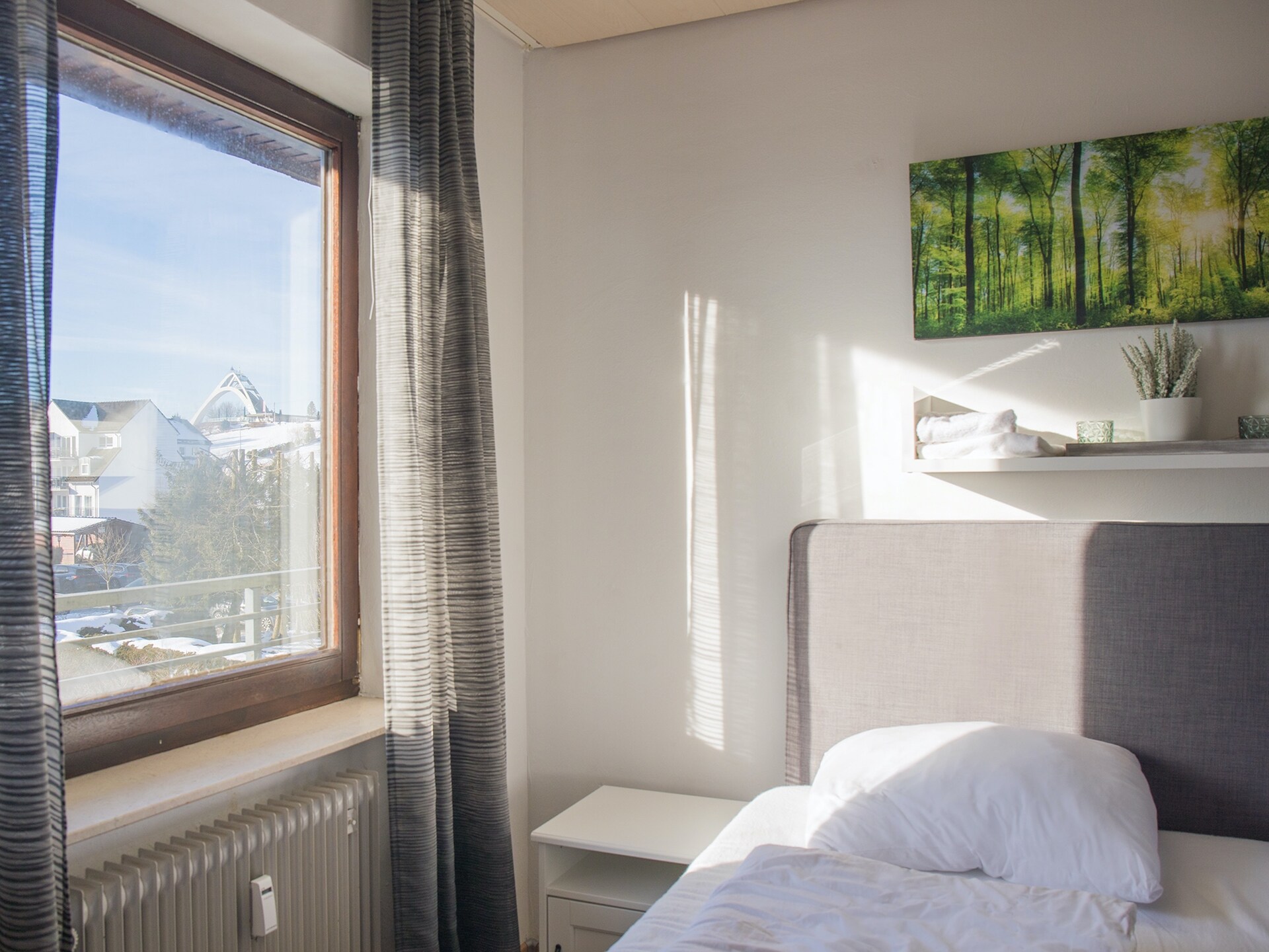 Gezellig appartement aan de piste in Winterberg met balkon en boszicht - foto 12