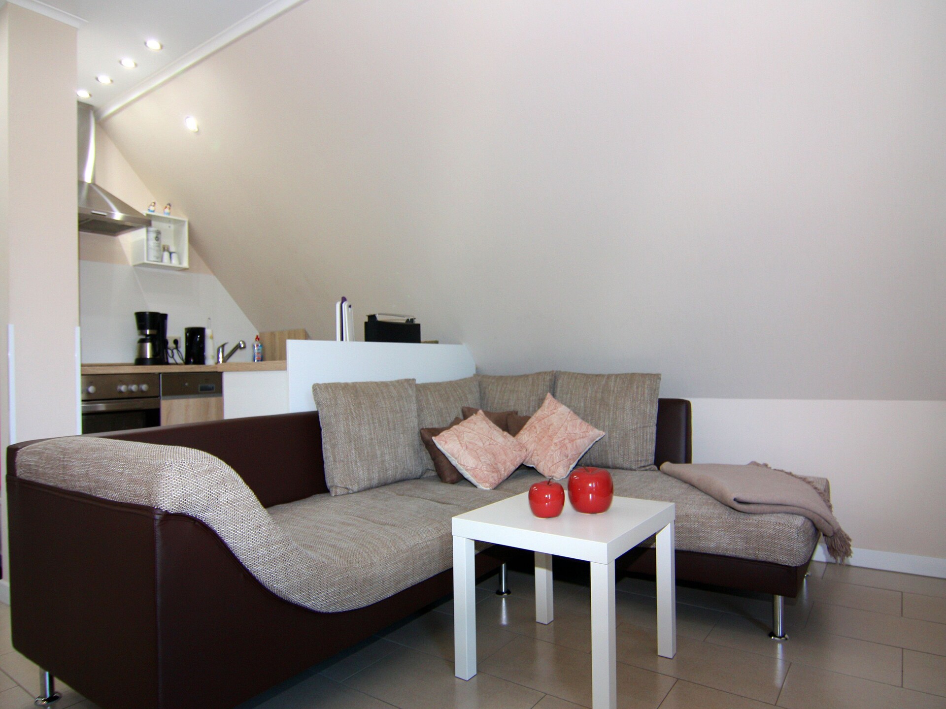 Licht appartement voor 3, op 700m van het strand in Zinnowitz - foto 3