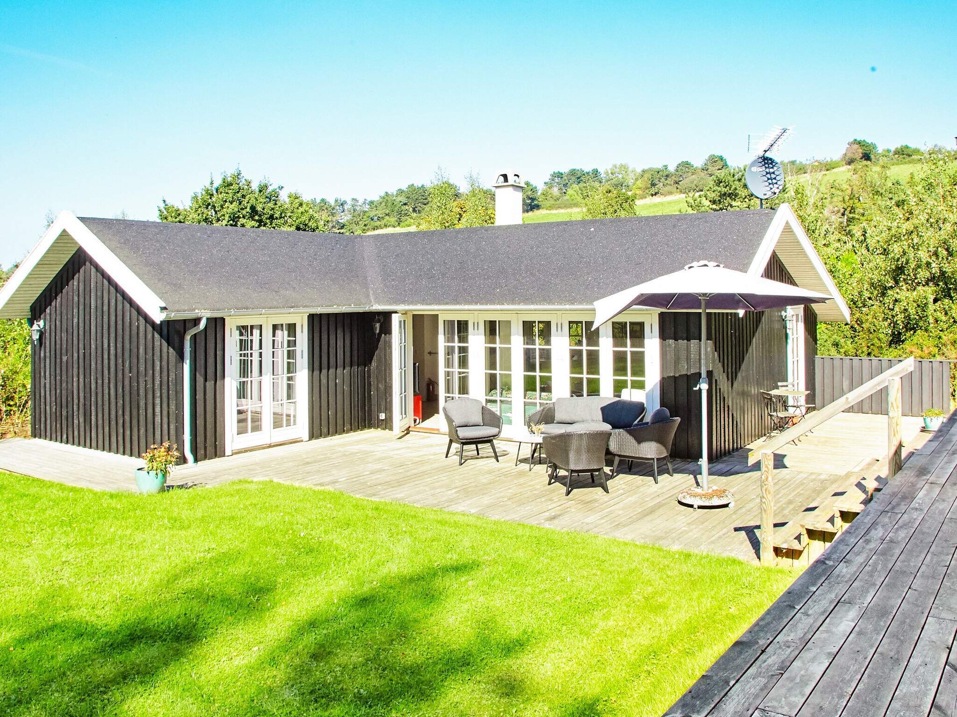 Sfeervol vrijstaand vakantiehuis op 400 meter van zee bij Nykøbing Sj - foto 1