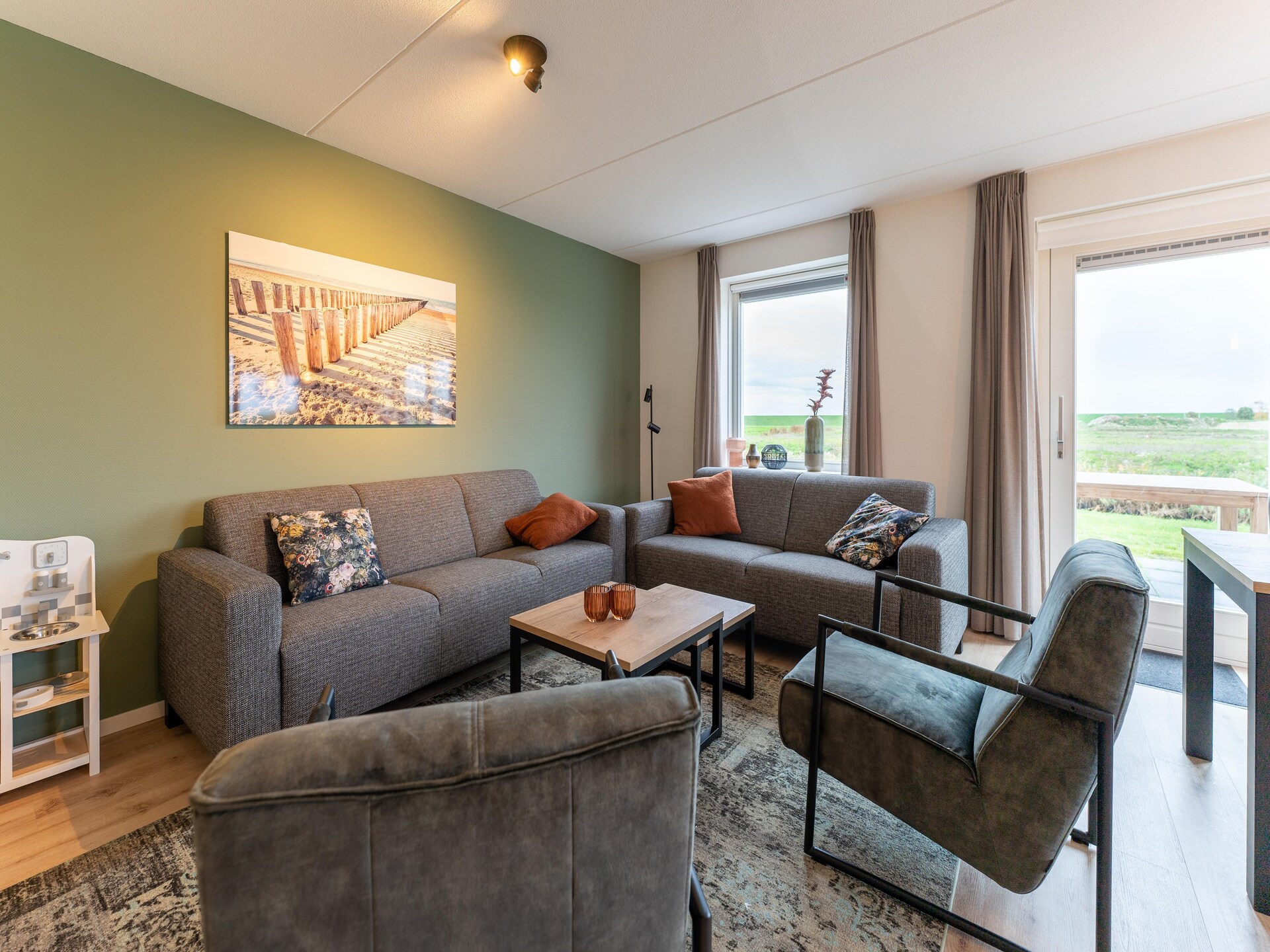 Vrijstaand vakantiehuis De Albatros met tuin, 300m van het strand - foto 2