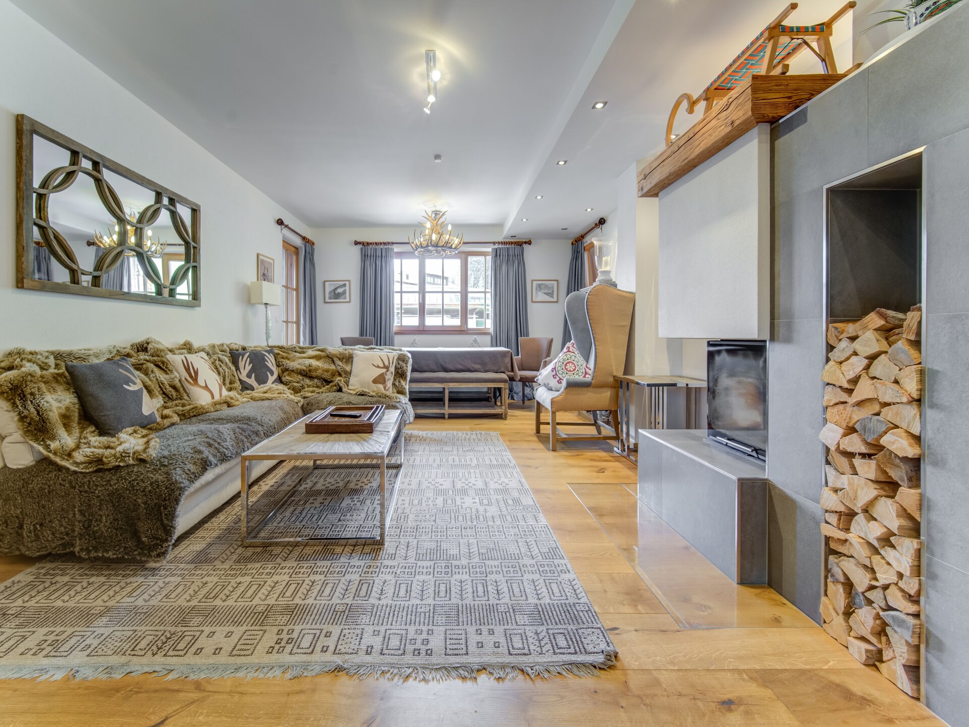 Panorama Chalet Barda: 8-persoons appartement met sauna aan de Panoramabahn - foto 3