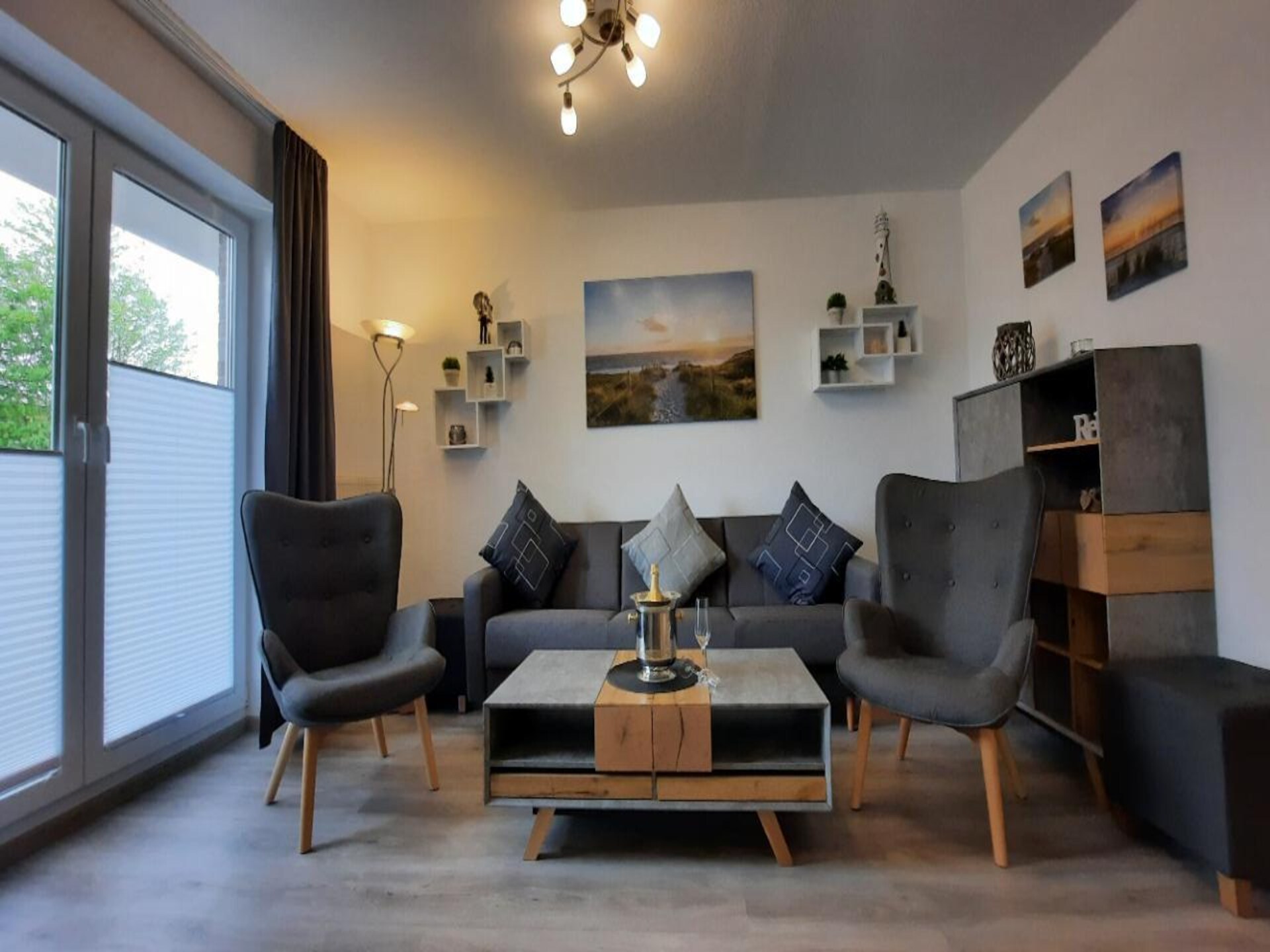 Appartement 50m² voor 4 personen, 200m van strand in Burhave - foto 9