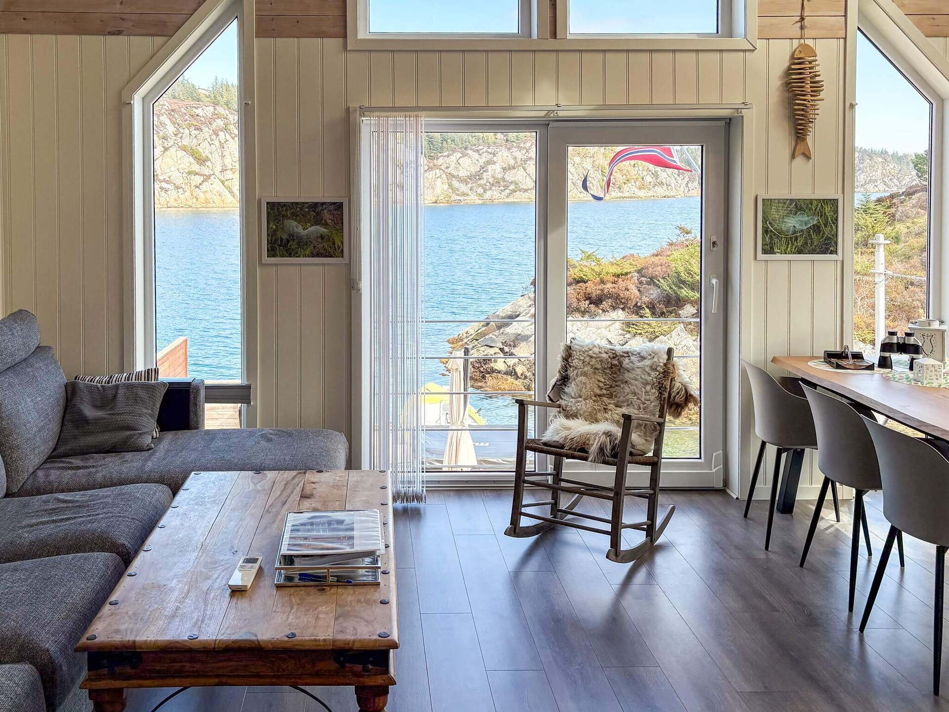 6-persoons vakantiehuis aan het meer in Urangsvåg met whirlpool - foto 64