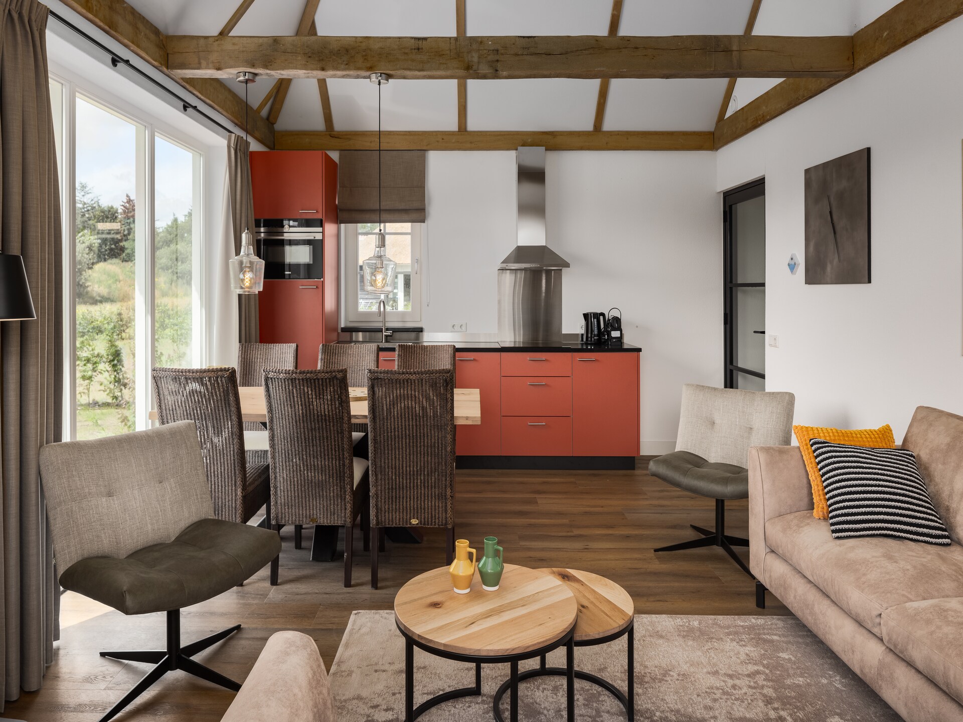 Luxe rietgedekte villa op Vakantiepark De Heihorsten in Someren - foto 3