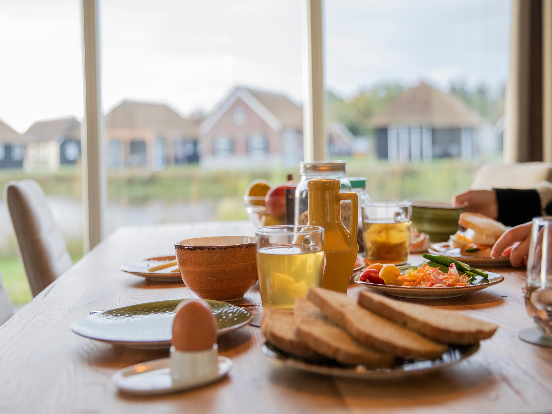 Luxe rietgedekte villa op Vakantiepark De Heihorsten in Someren - foto 36