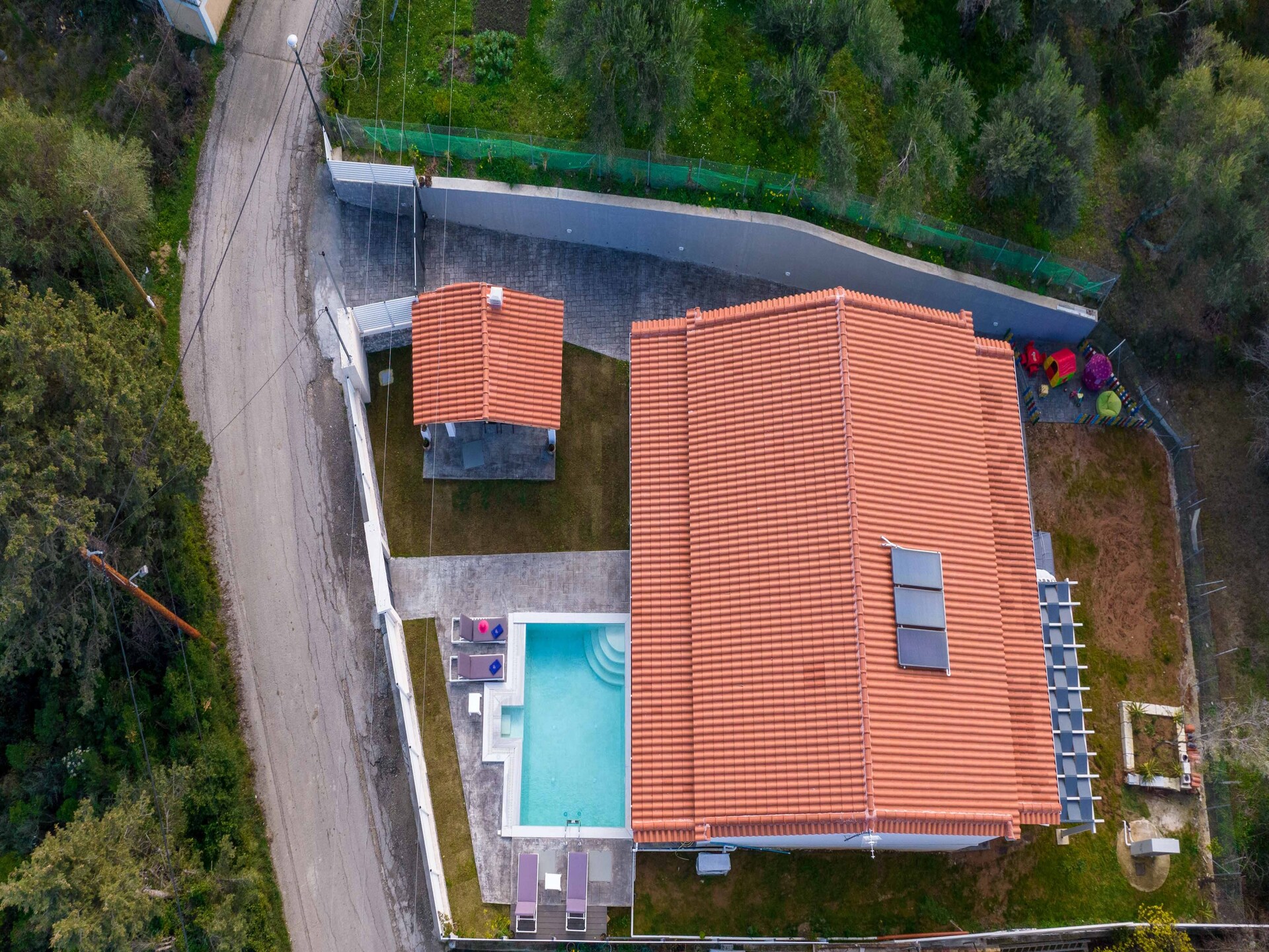 Diamond Luxury Villa Korfu: 6-slaapkamer villa met privézwembad direct aan zee - foto 7