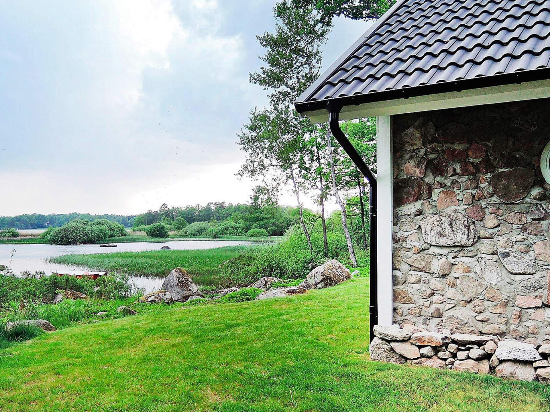 Exclusief vakantiehuis op eigen landtong aan het meer Skeingesjön bij Osby - foto 6