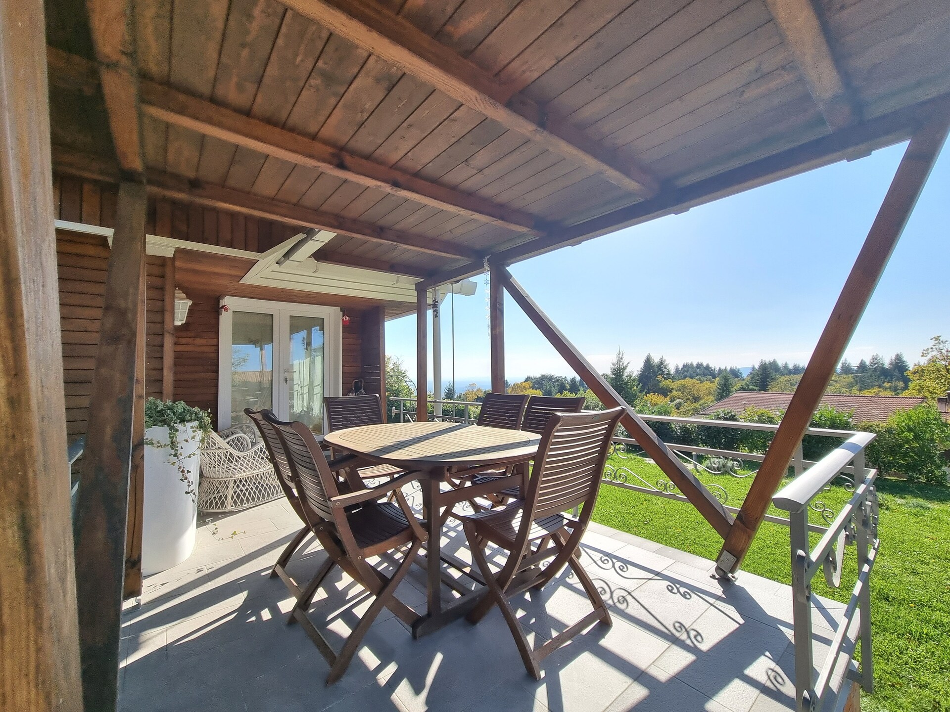 Vrijstaand chalet in Marliana met panoramisch uitzicht over de Toscaanse heuvels - foto 6