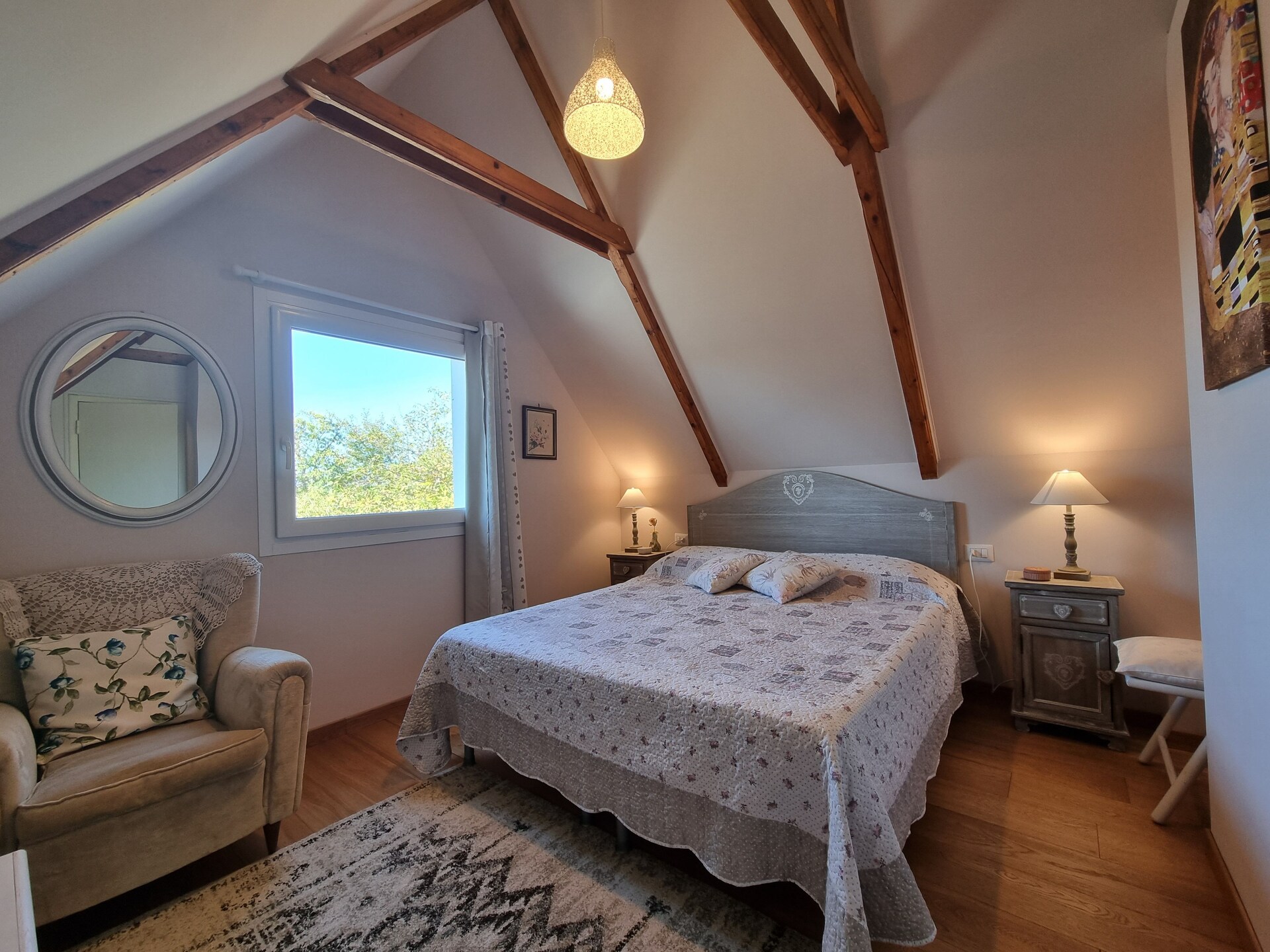 Vrijstaand chalet in Marliana met panoramisch uitzicht over de Toscaanse heuvels - foto 4