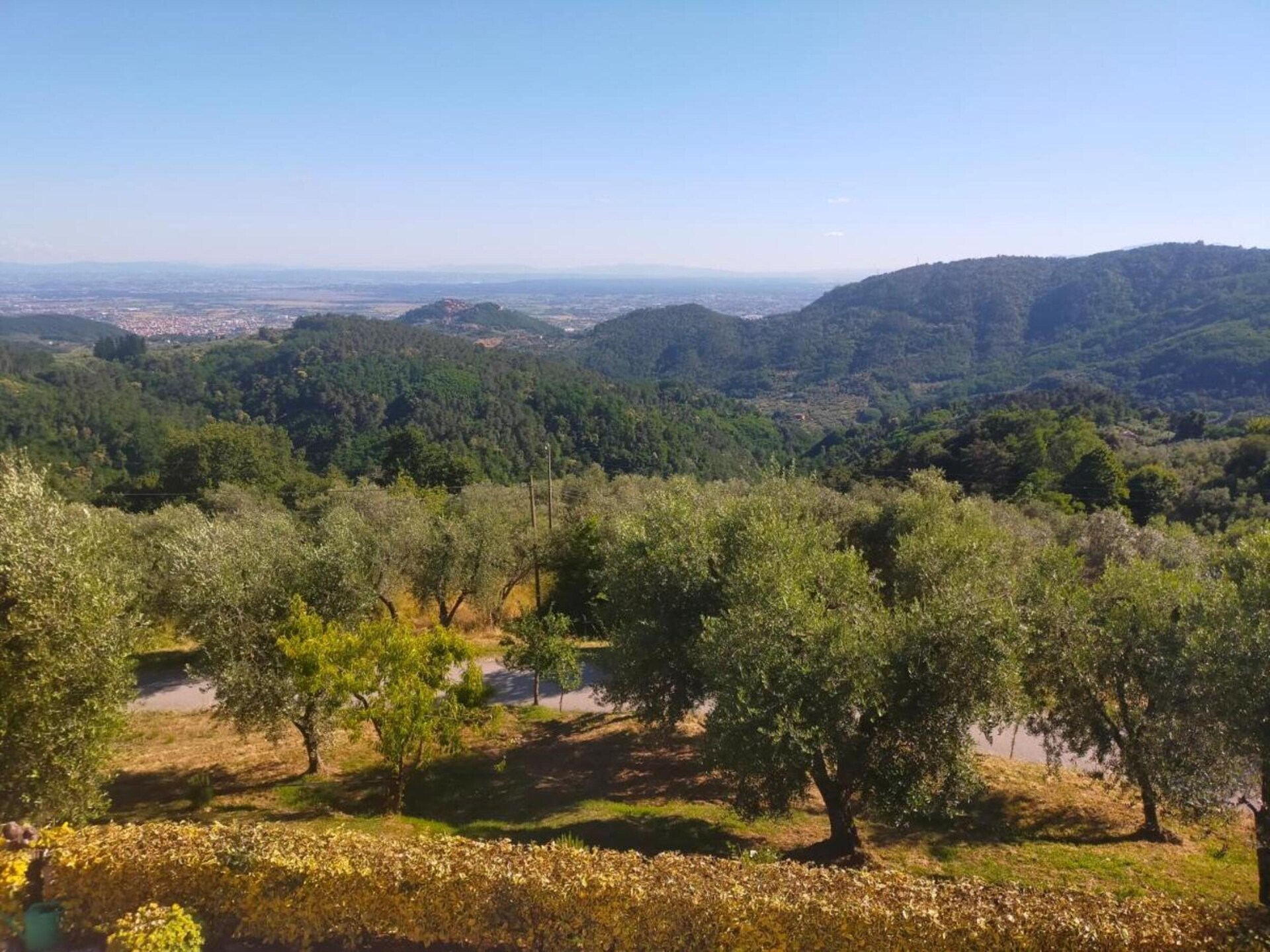 Vrijstaand chalet in Marliana met panoramisch uitzicht over de Toscaanse heuvels - foto 35