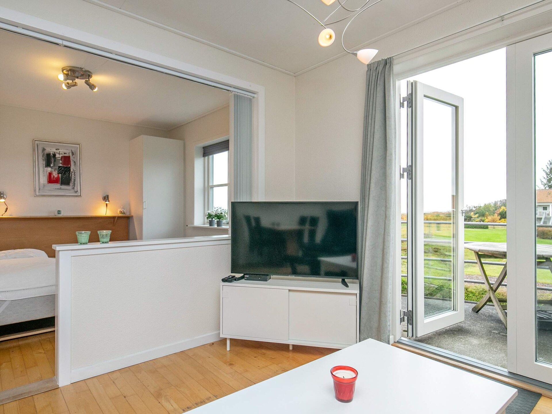 Licht appartement op 1e verdieping met panoramisch uitzicht op zee bij Hals - foto 33