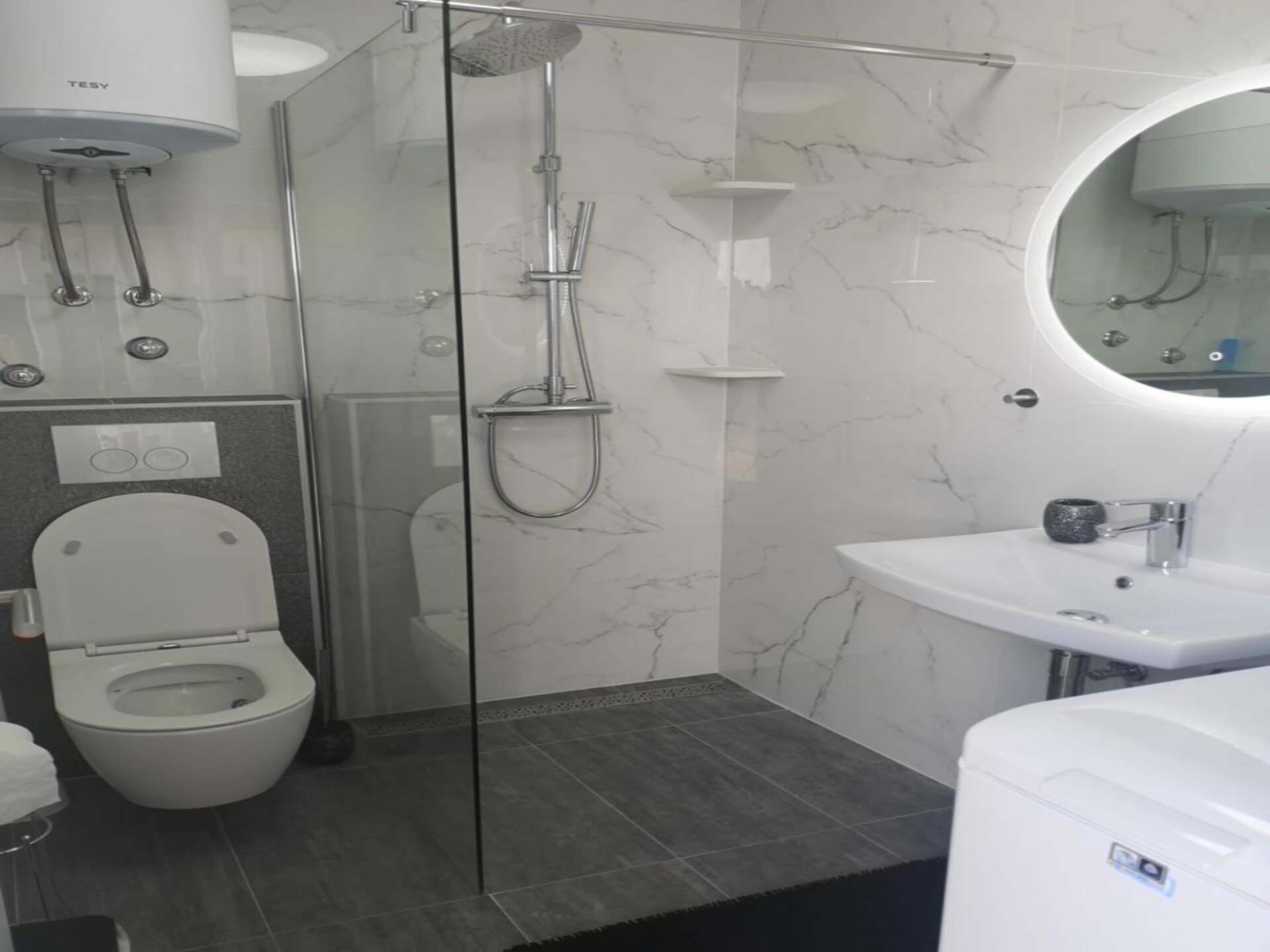 Licht appartement op vakantiepark, 150m van zee in Privlaka - foto 20