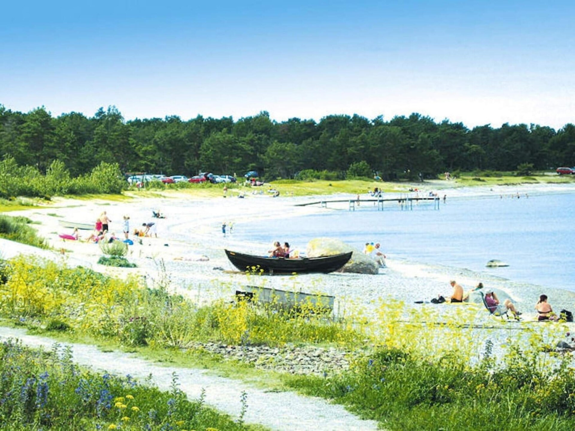 Licht vakantiehuis bij zee in Byxelkrok, Öland – 500m tot strand & haven - foto 10