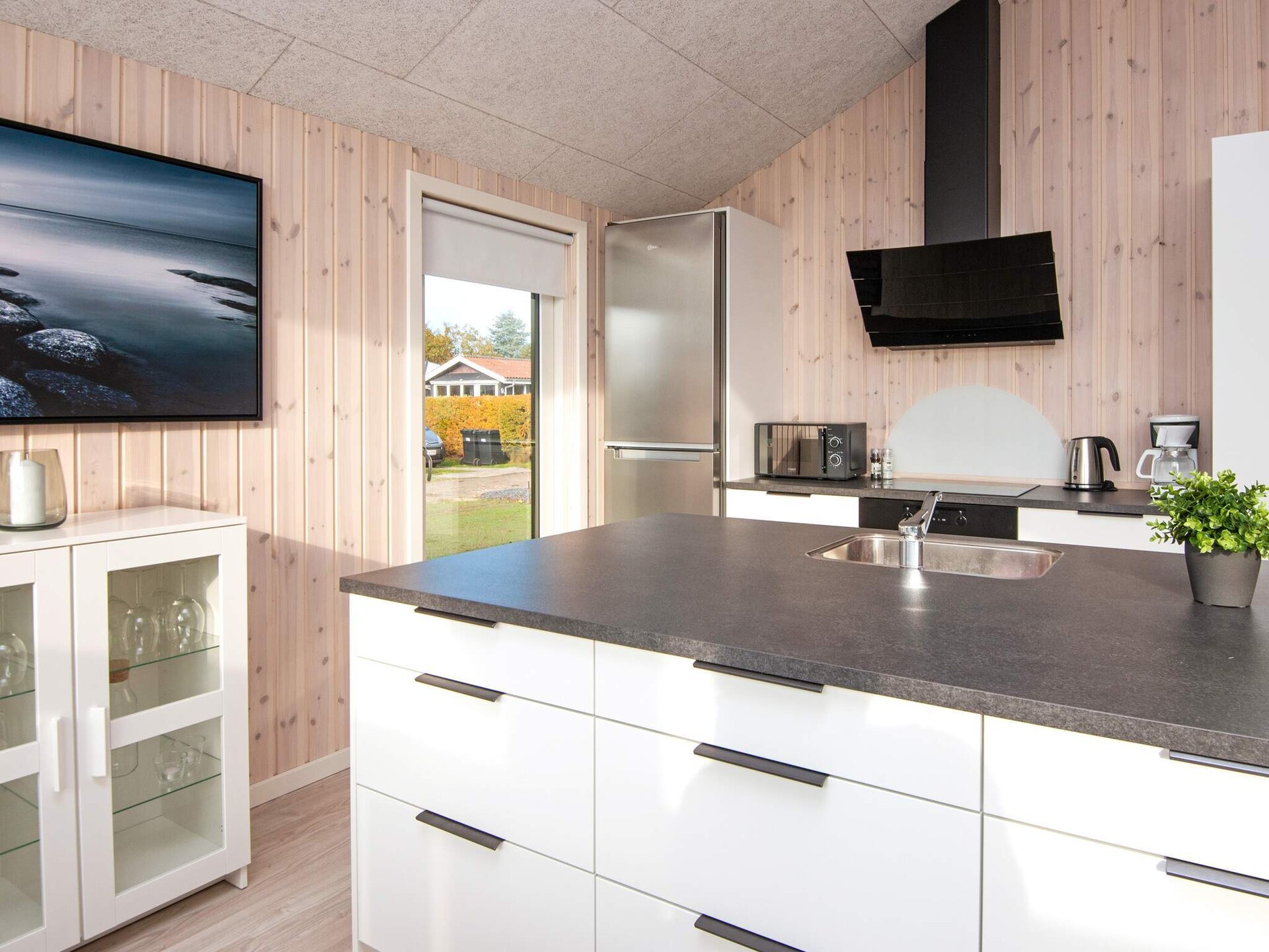 Modern vakantiehuis met whirlpool en sauna op 150 meter van het strand in Børkop - foto 29