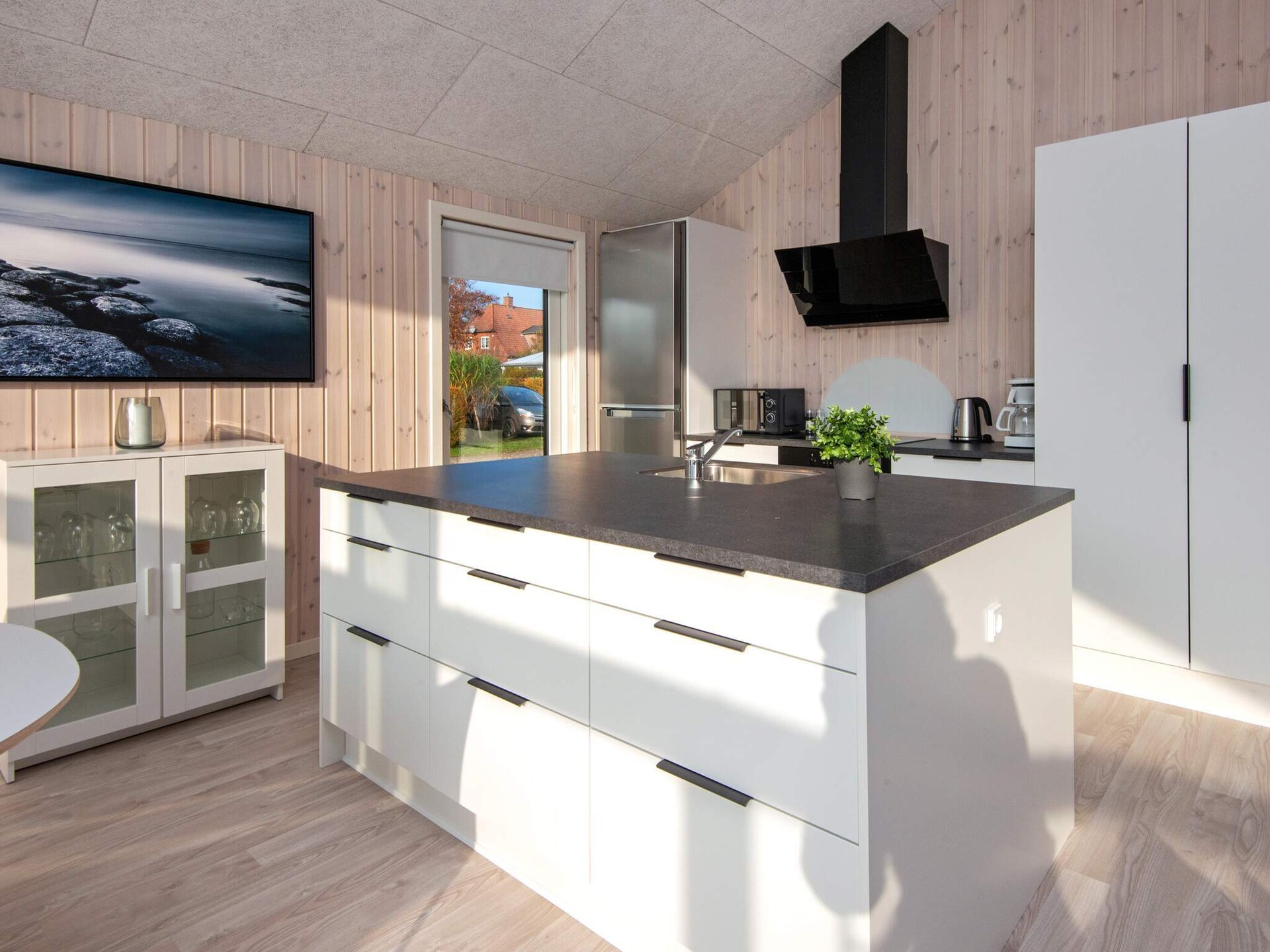 Modern vakantiehuis met whirlpool en sauna op 150 meter van het strand in Børkop - foto 21